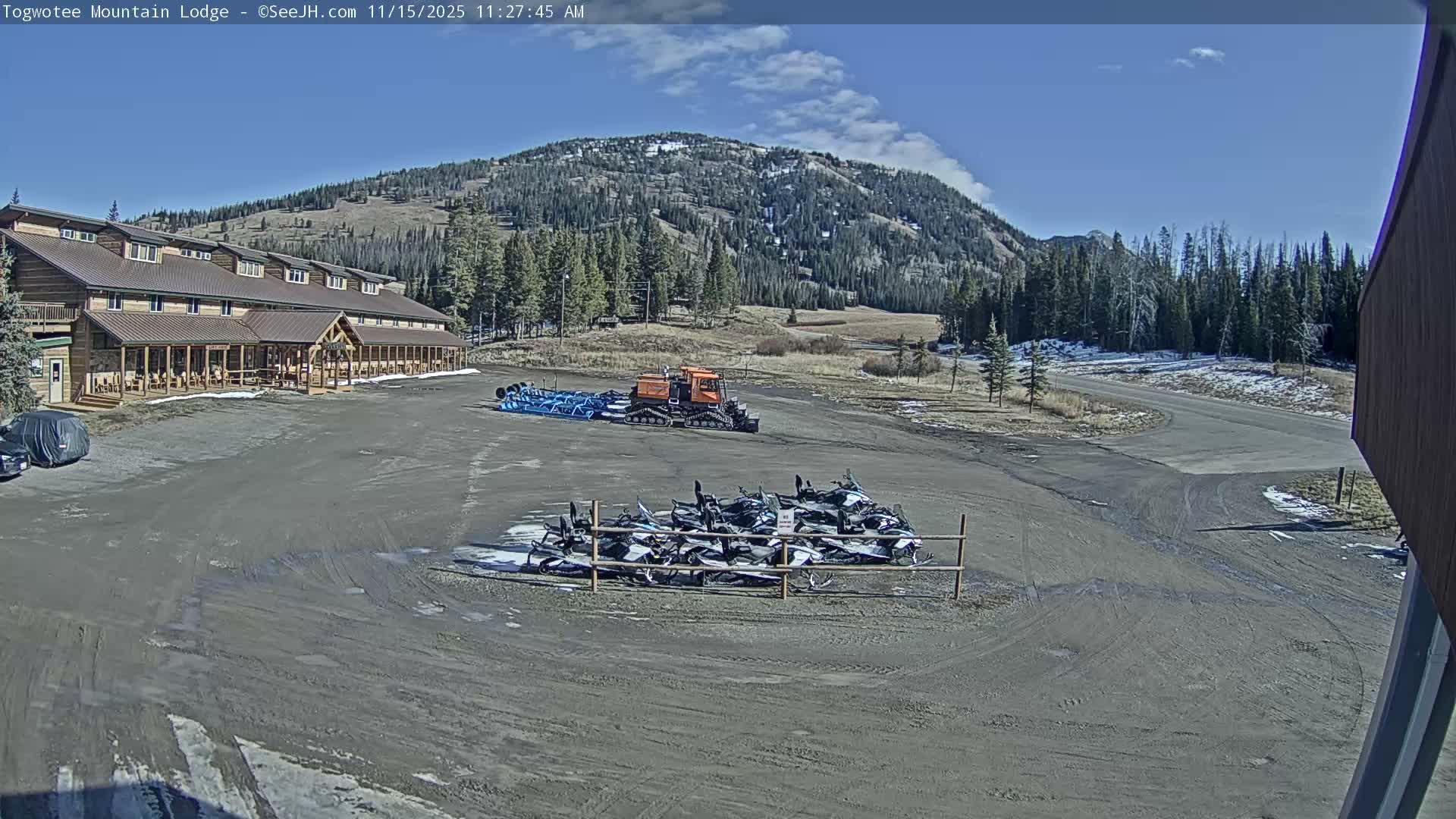 Togwotee Mountain & Mountain Lodge Live Cam - Moran, Teton, Wyoming, USA