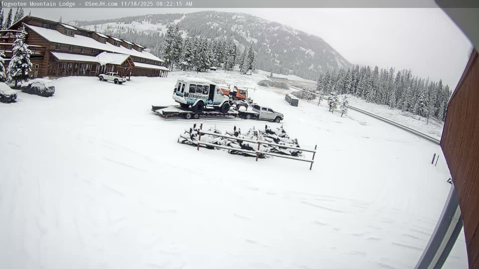 Togwotee Mountain & Mountain Lodge Live Cam - Moran, Teton, Wyoming, USA