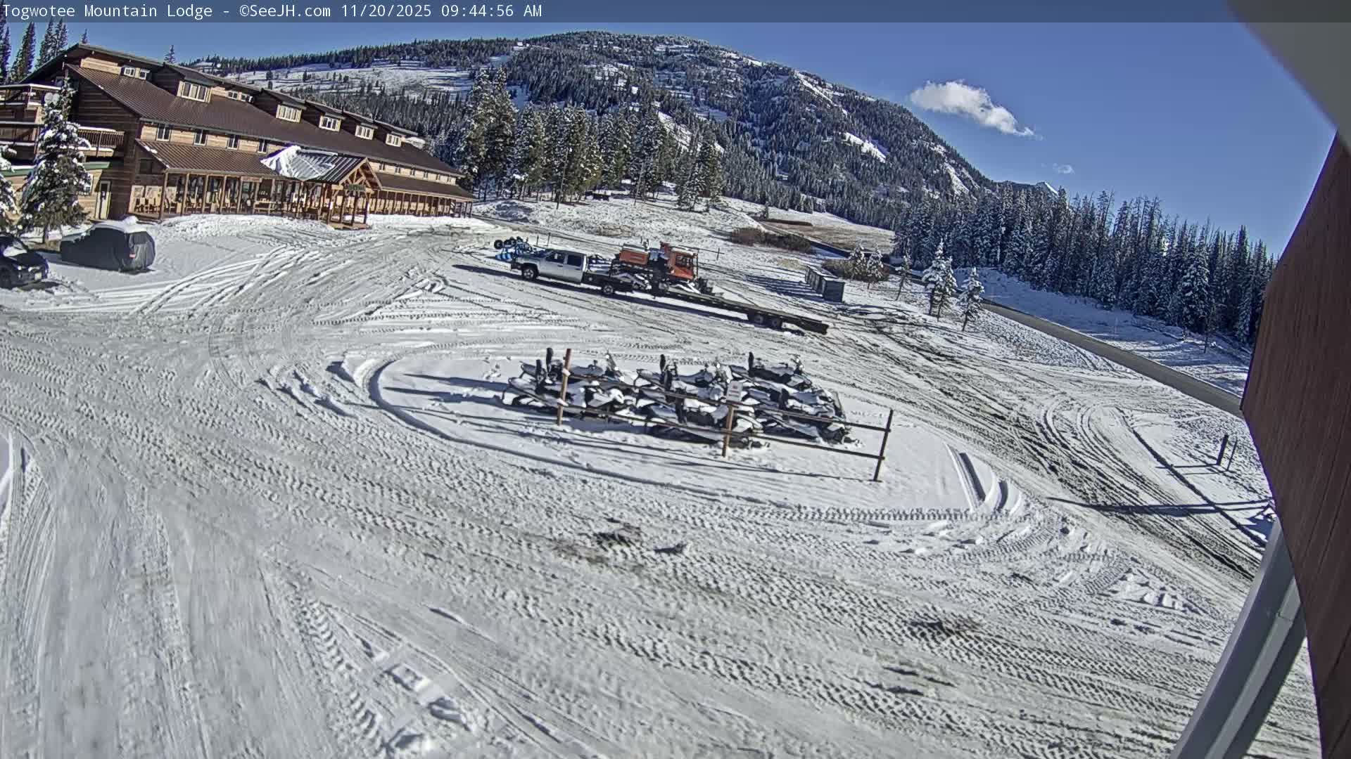 Togwotee Mountain & Mountain Lodge Live Cam - Moran, Teton, Wyoming, USA