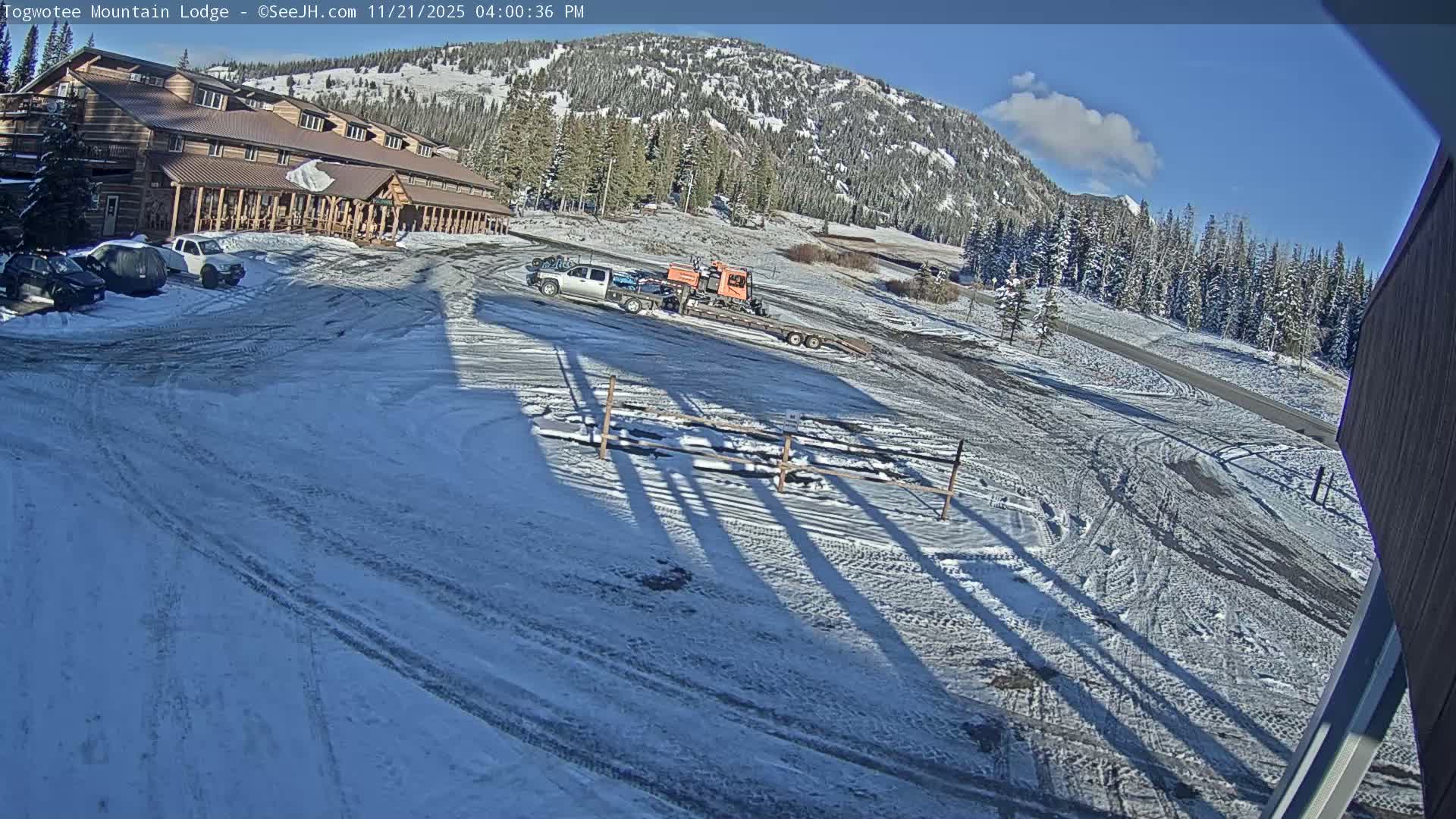 Togwotee Mountain & Mountain Lodge Live Cam - Moran, Teton, Wyoming, USA