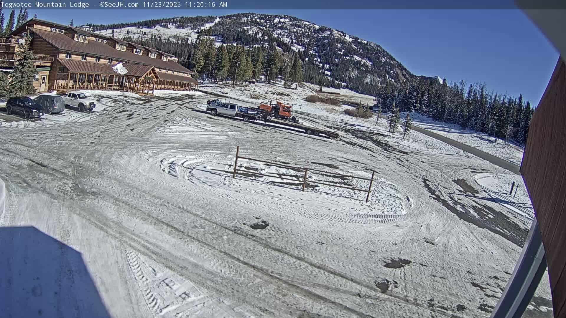 Togwotee Mountain & Mountain Lodge Live Cam - Moran, Teton, Wyoming, USA