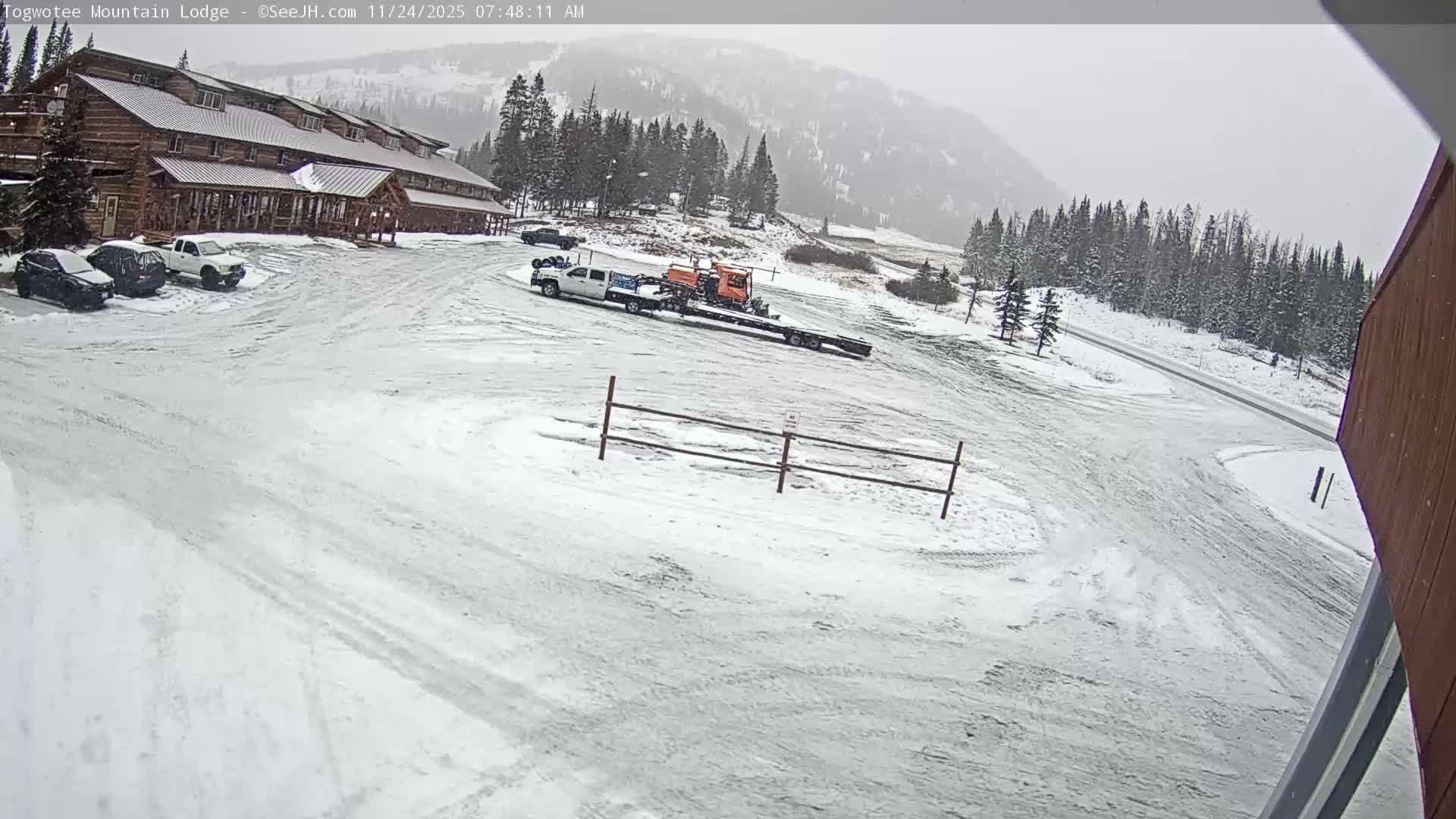 Togwotee Mountain & Mountain Lodge Live Cam - Moran, Teton, Wyoming, USA