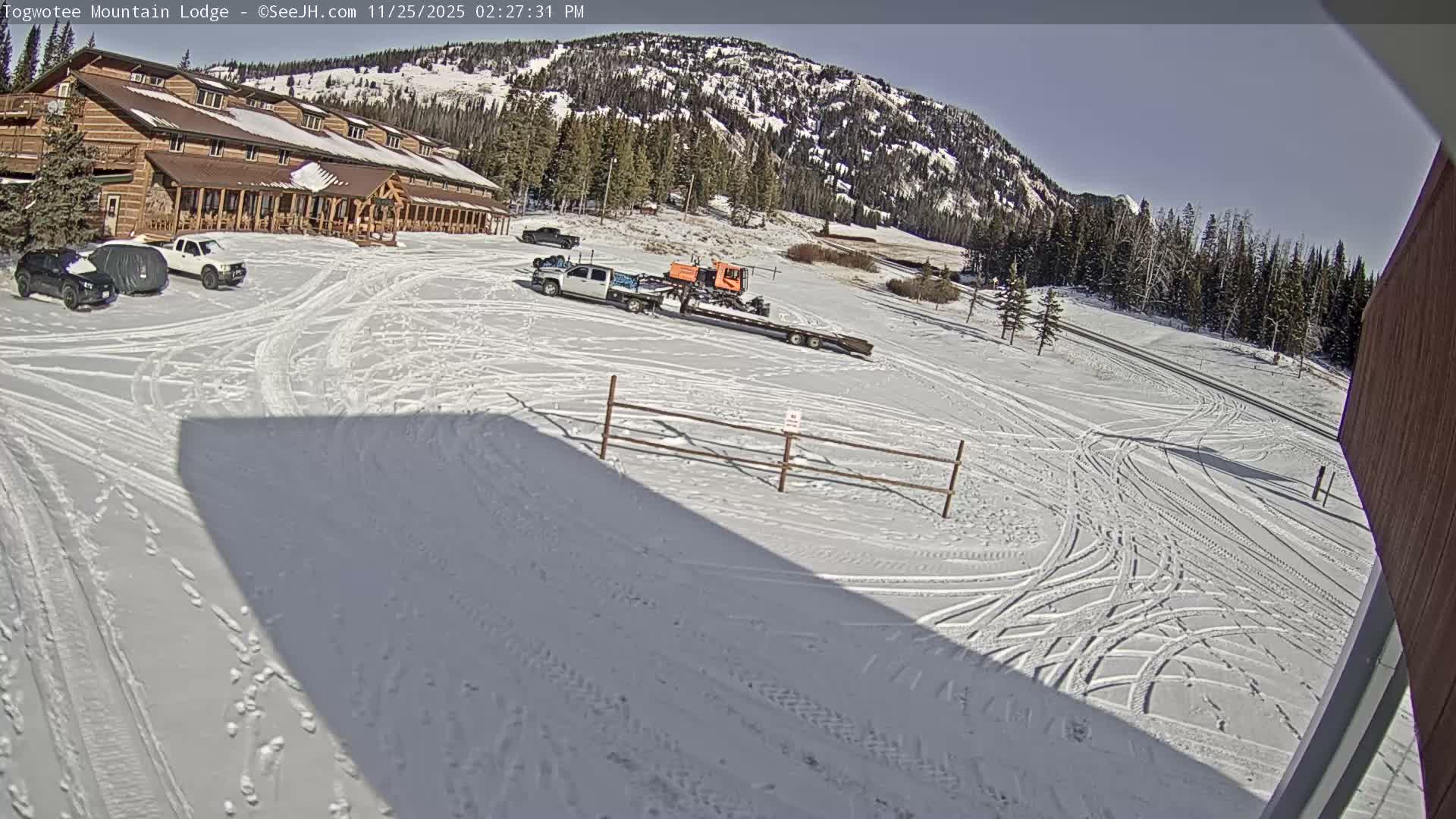 Togwotee Mountain & Mountain Lodge Live Cam - Moran, Teton, Wyoming, USA