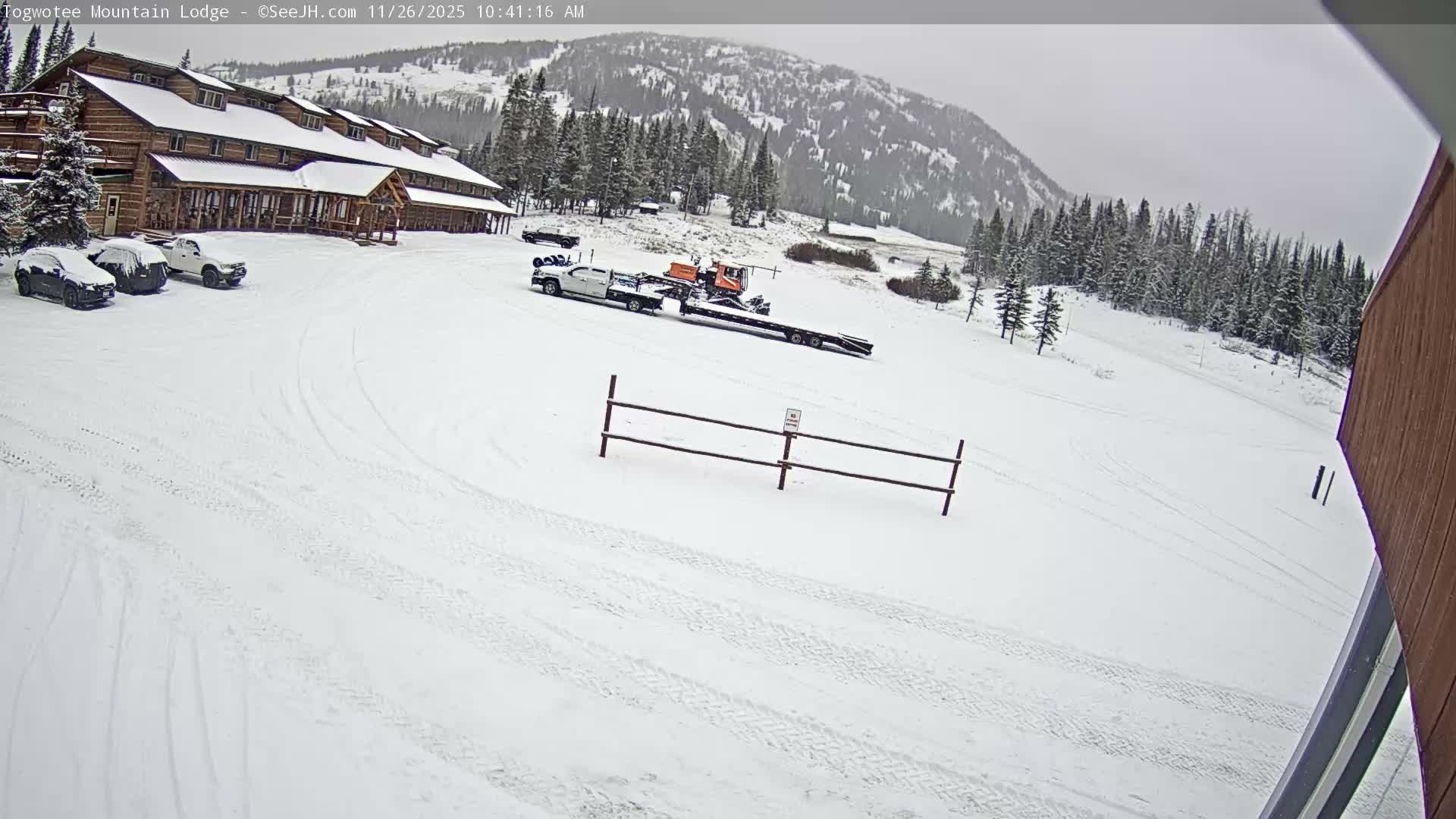 Togwotee Mountain & Mountain Lodge Live Cam - Moran, Teton, Wyoming, USA