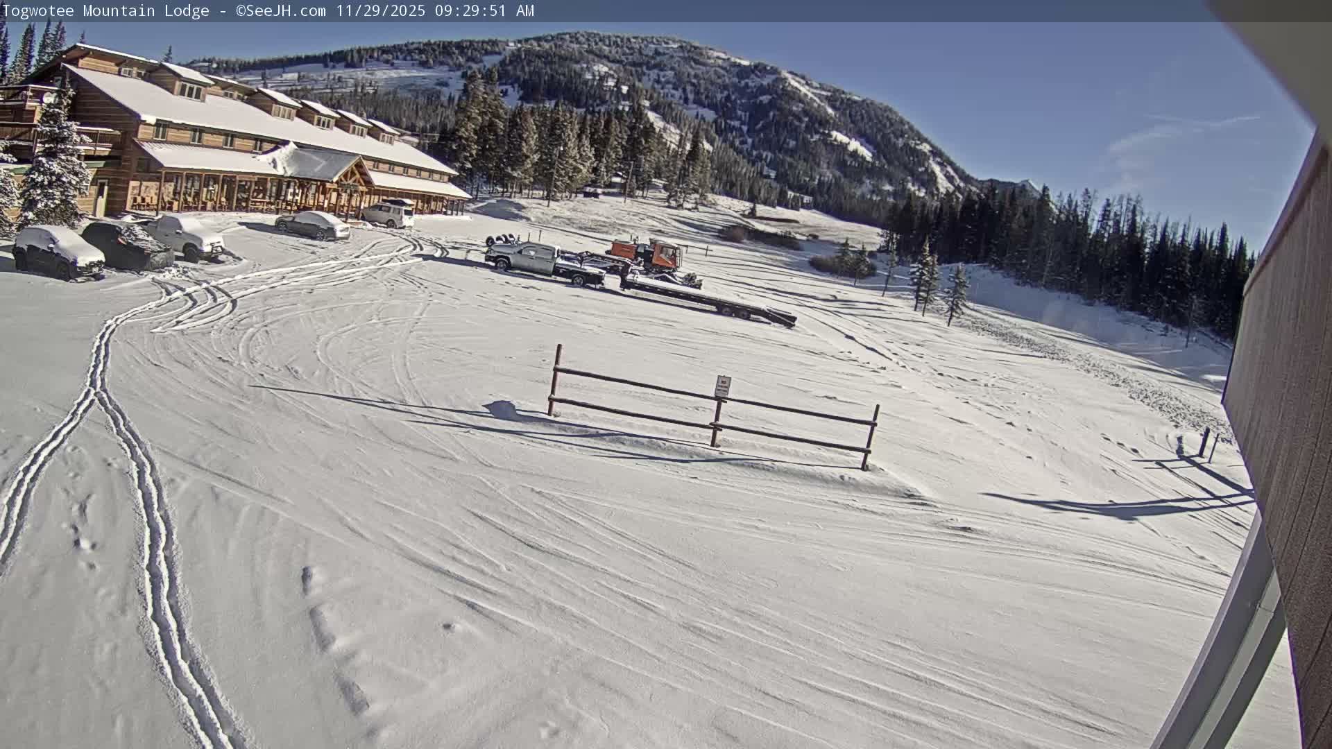 Togwotee Mountain & Mountain Lodge Live Cam - Moran, Teton, Wyoming, USA