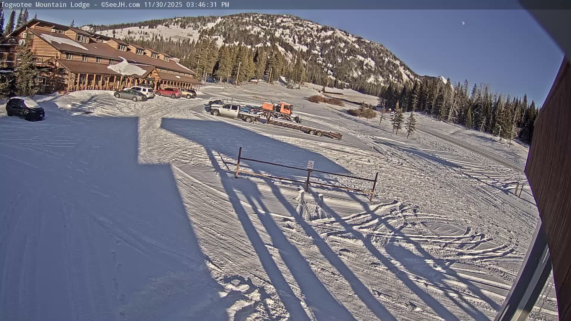 Togwotee Mountain & Mountain Lodge Live Cam - Moran, Teton, Wyoming, USA