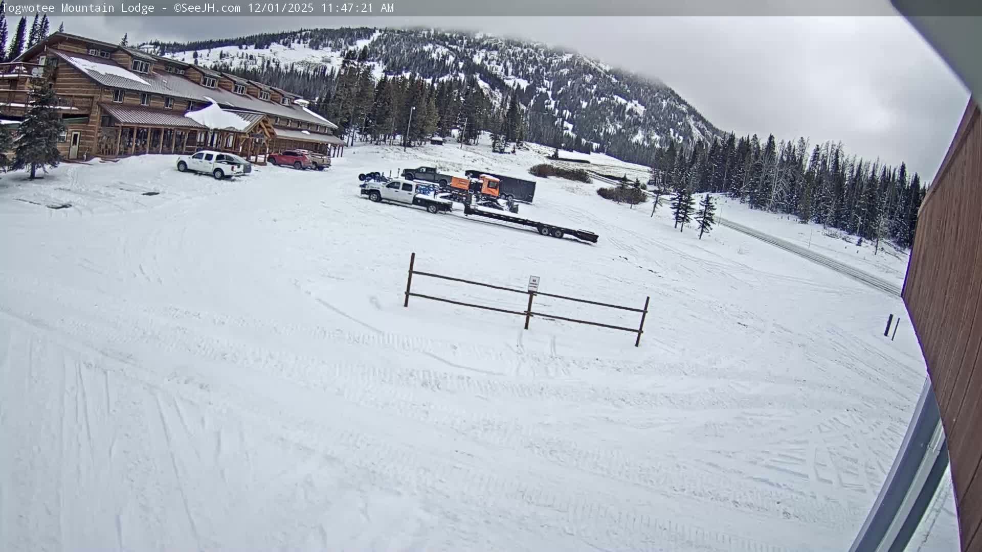 Togwotee Mountain & Mountain Lodge Live Cam - Moran, Teton, Wyoming, USA