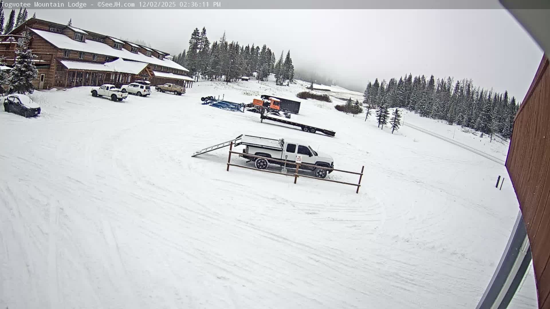 Togwotee Mountain & Mountain Lodge Live Cam - Moran, Teton, Wyoming, USA