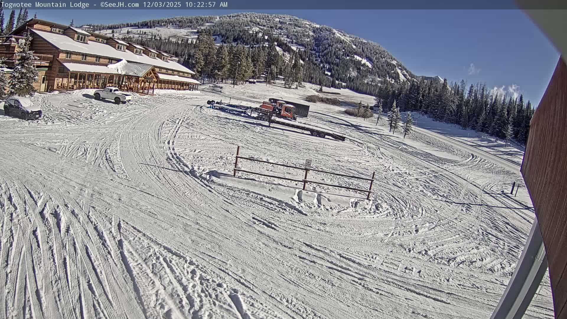 Togwotee Mountain & Mountain Lodge Live Cam - Moran, Teton, Wyoming, USA
