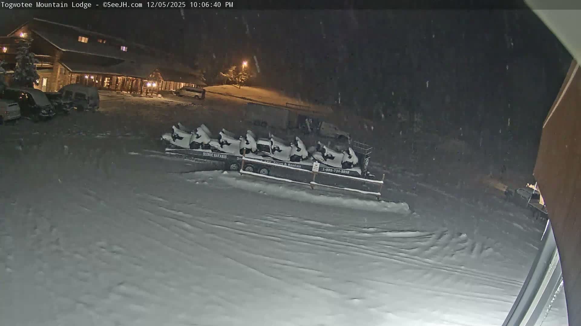 Togwotee Mountain & Mountain Lodge Live Cam - Moran, Teton, Wyoming, USA