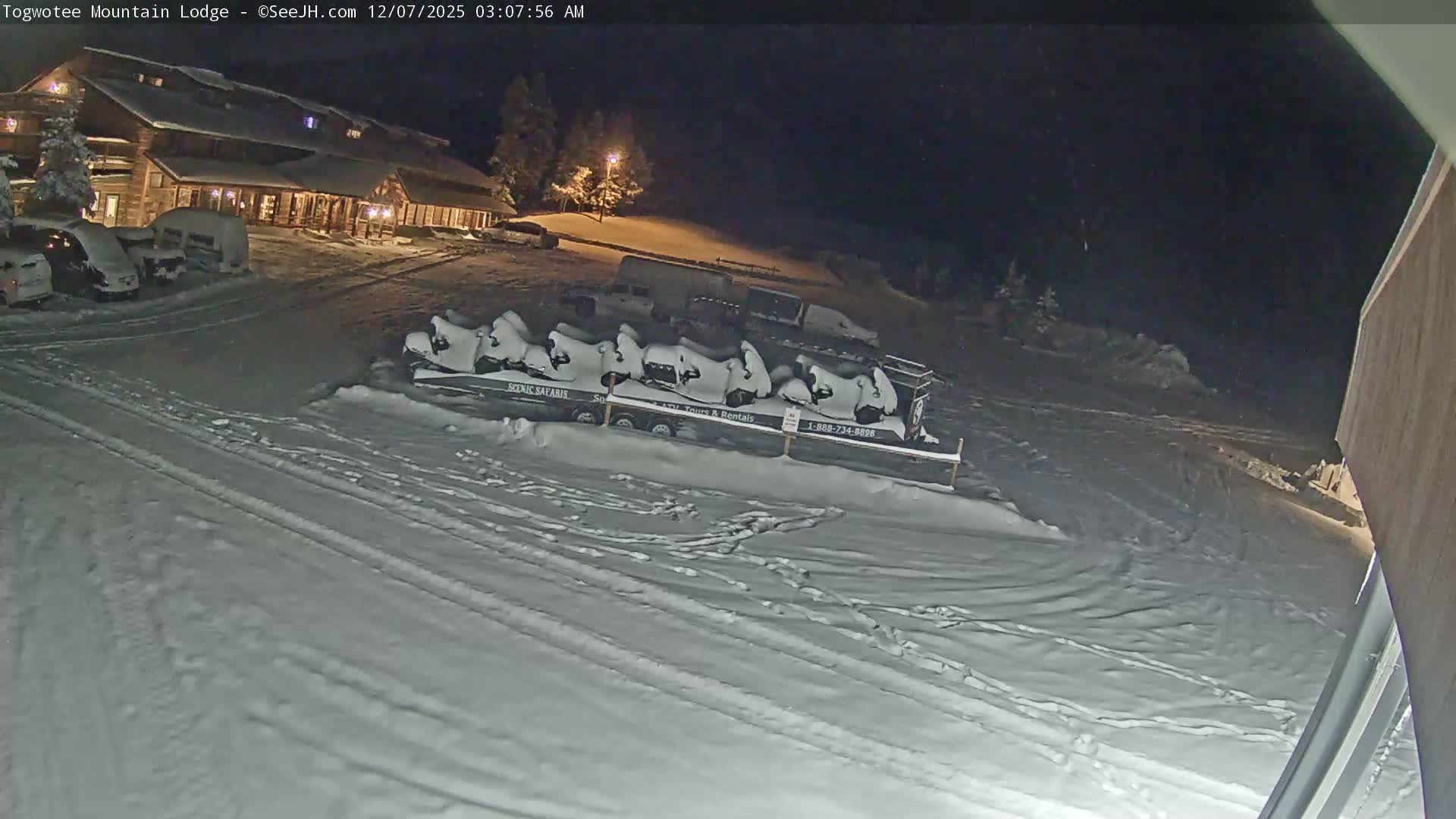 Togwotee Mountain & Mountain Lodge Live Cam - Moran, Teton, Wyoming, USA