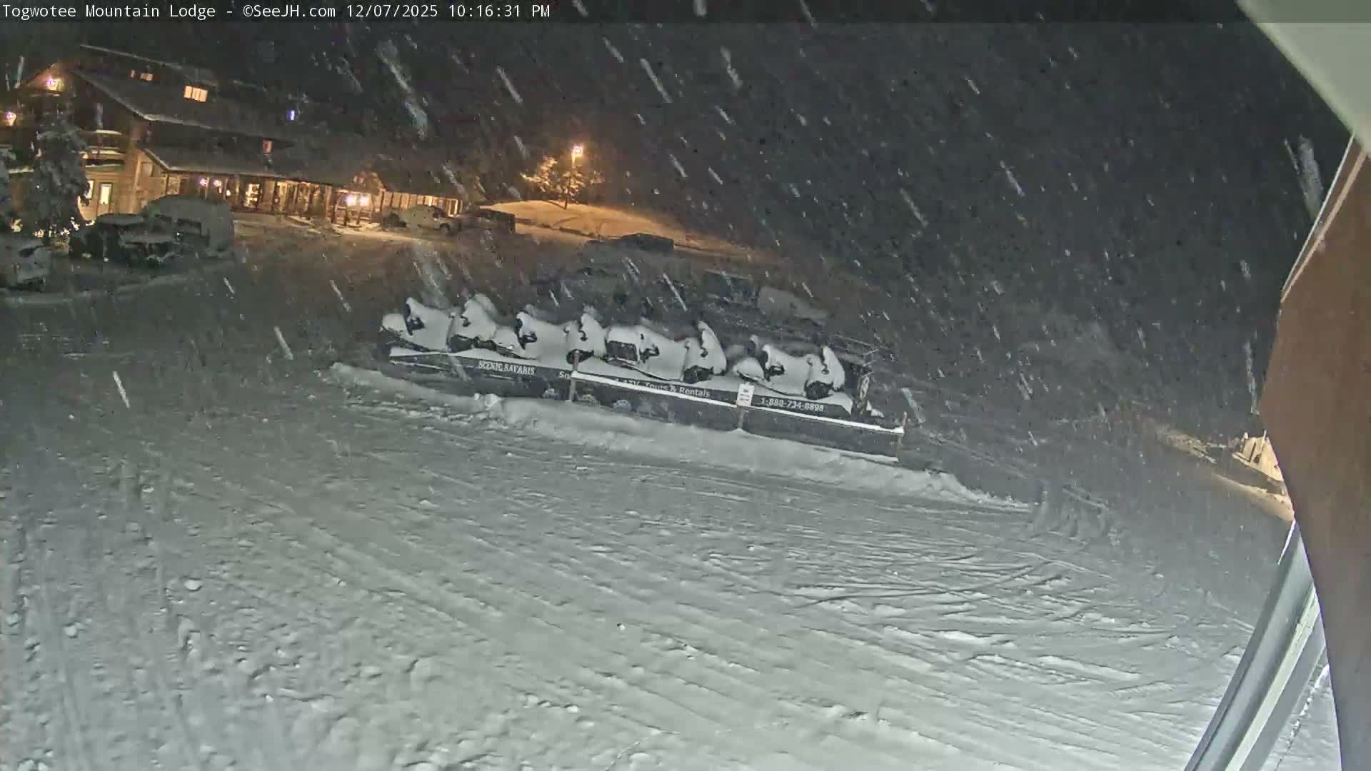 Togwotee Mountain & Mountain Lodge Live Cam - Moran, Teton, Wyoming, USA