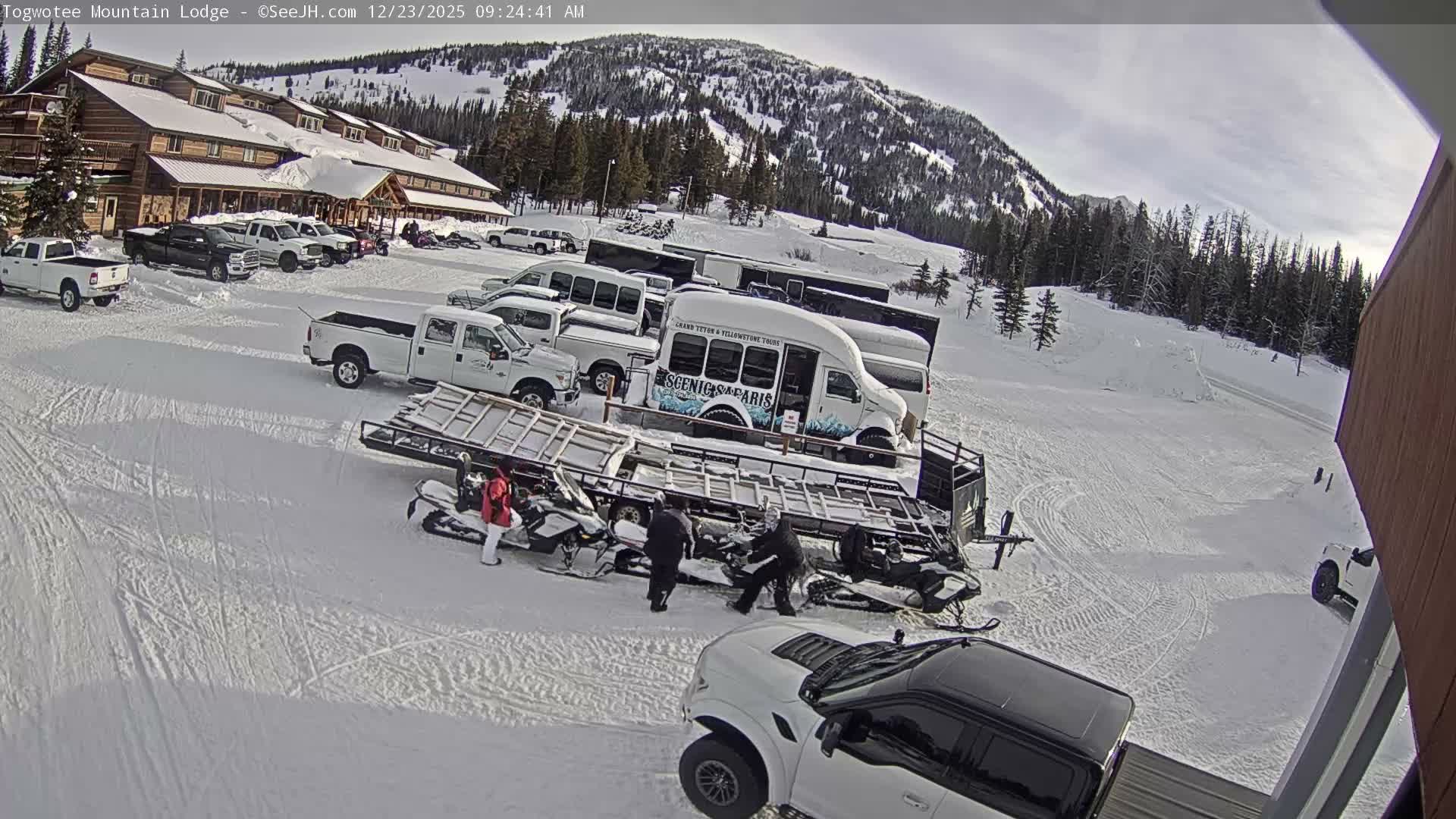 Togwotee Mountain & Mountain Lodge Live Cam - Moran, Teton, Wyoming, USA