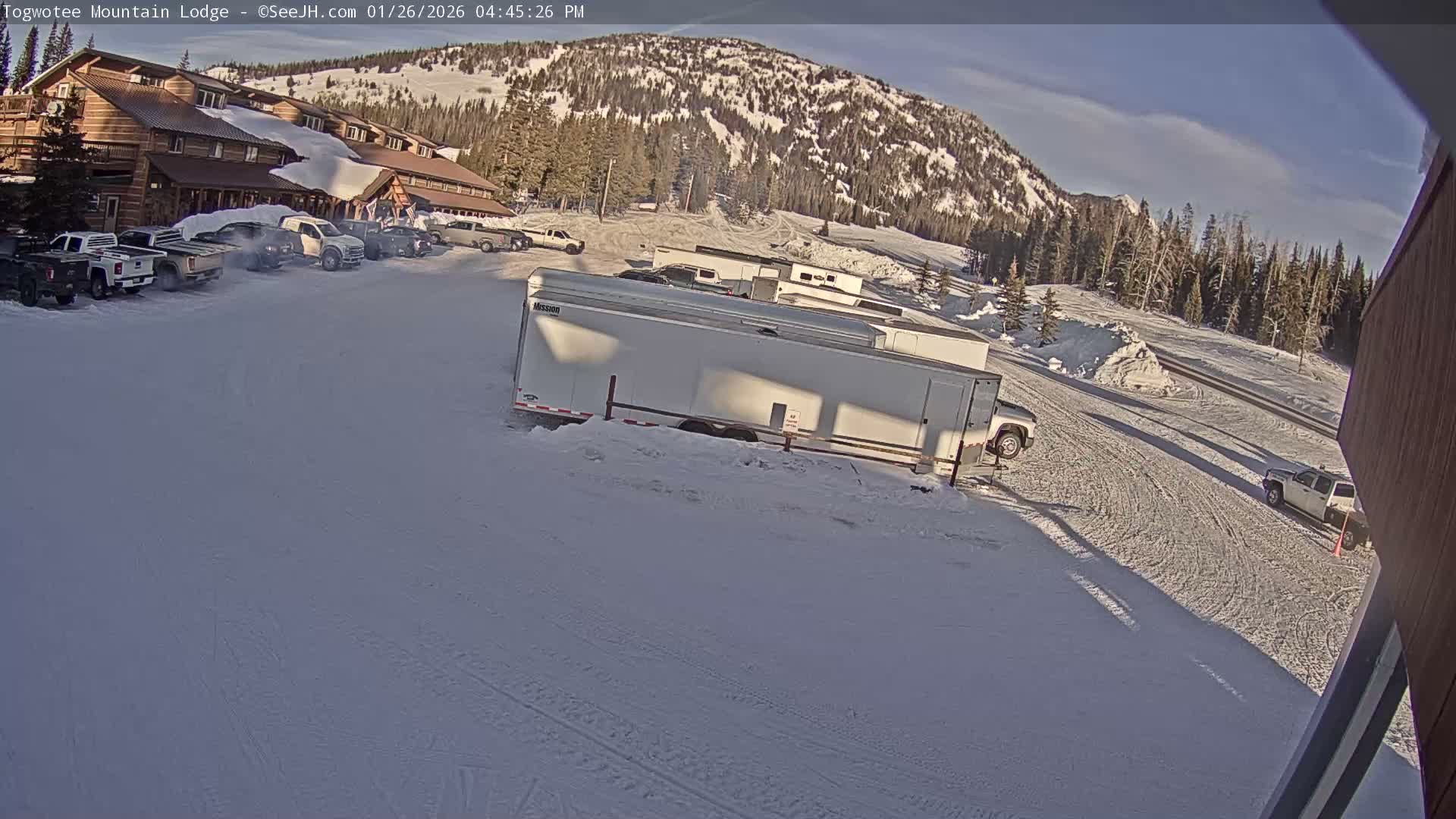 Togwotee Mountain & Mountain Lodge Live Cam - Moran, Teton, Wyoming, USA