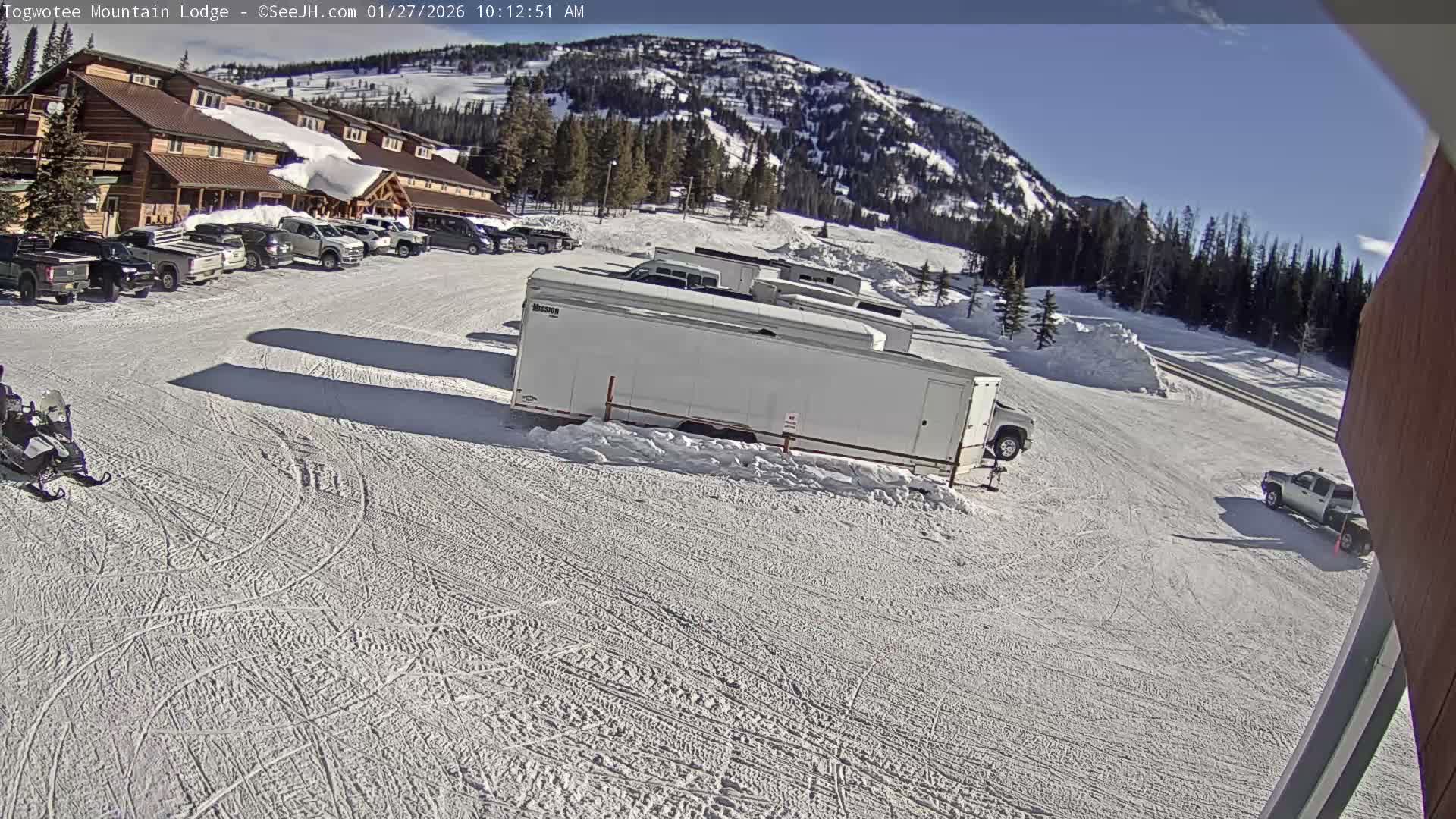 Togwotee Mountain & Mountain Lodge Live Cam - Moran, Teton, Wyoming, USA