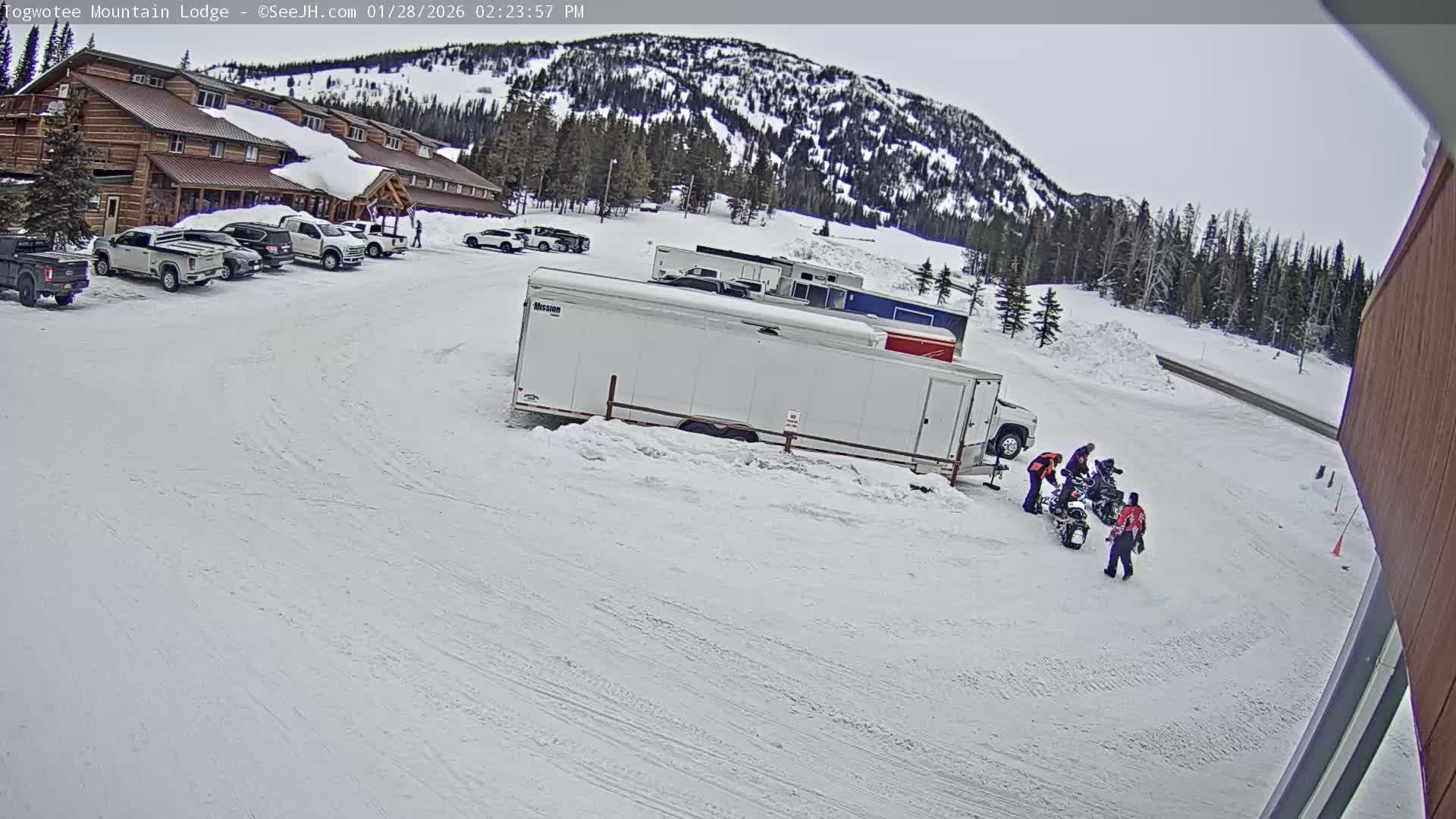 Togwotee Mountain & Mountain Lodge Live Cam - Moran, Teton, Wyoming, USA