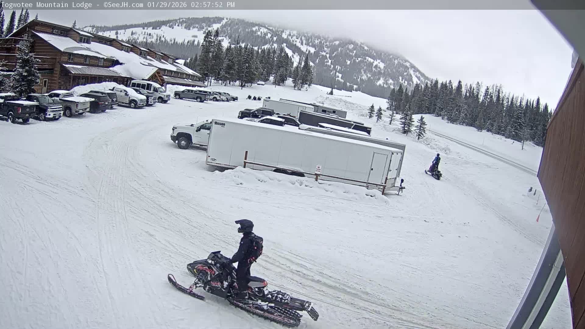 Togwotee Mountain & Mountain Lodge Live Cam - Moran, Teton, Wyoming, USA
