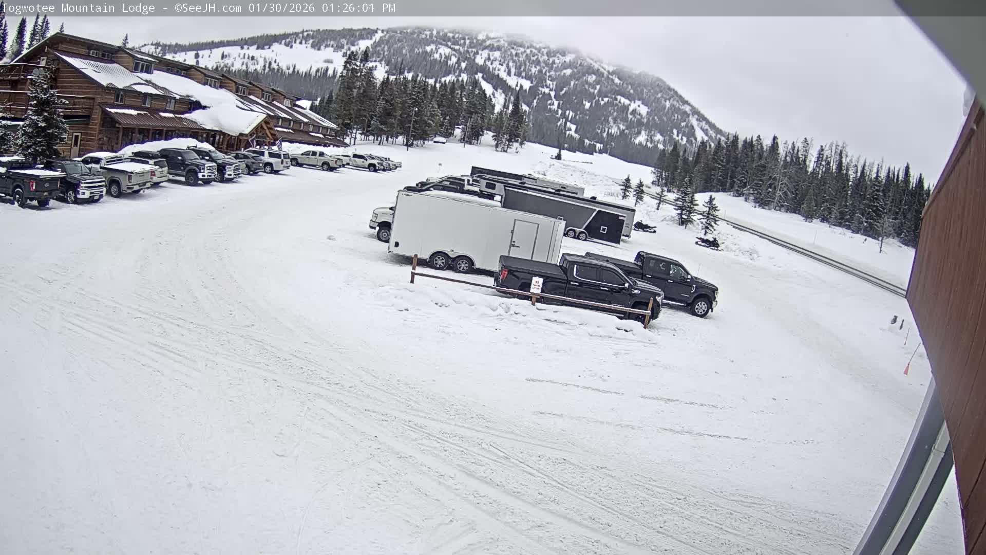 Togwotee Mountain & Mountain Lodge Live Cam - Moran, Teton, Wyoming, USA