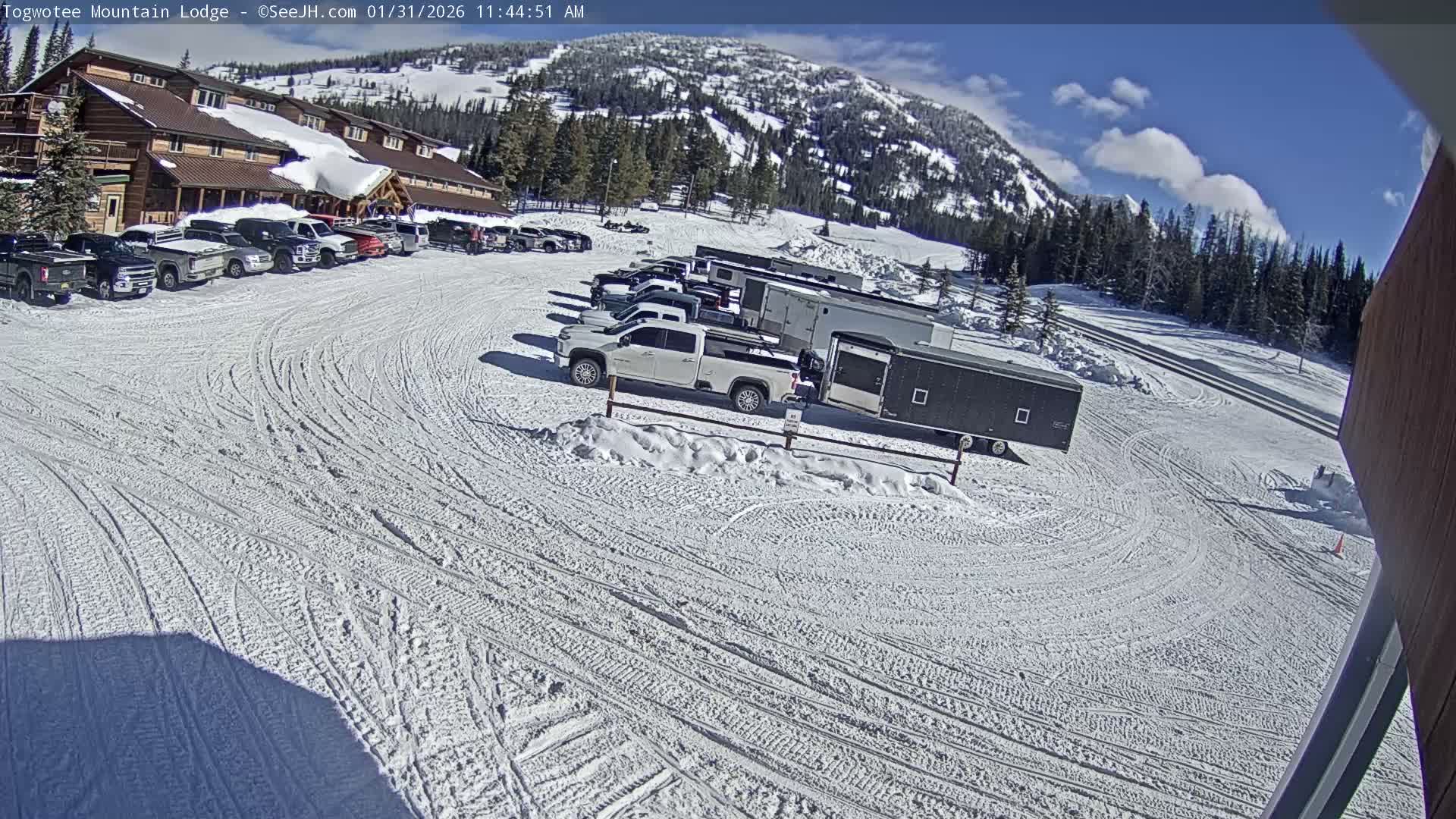 Togwotee Mountain & Mountain Lodge Live Cam - Moran, Teton, Wyoming, USA