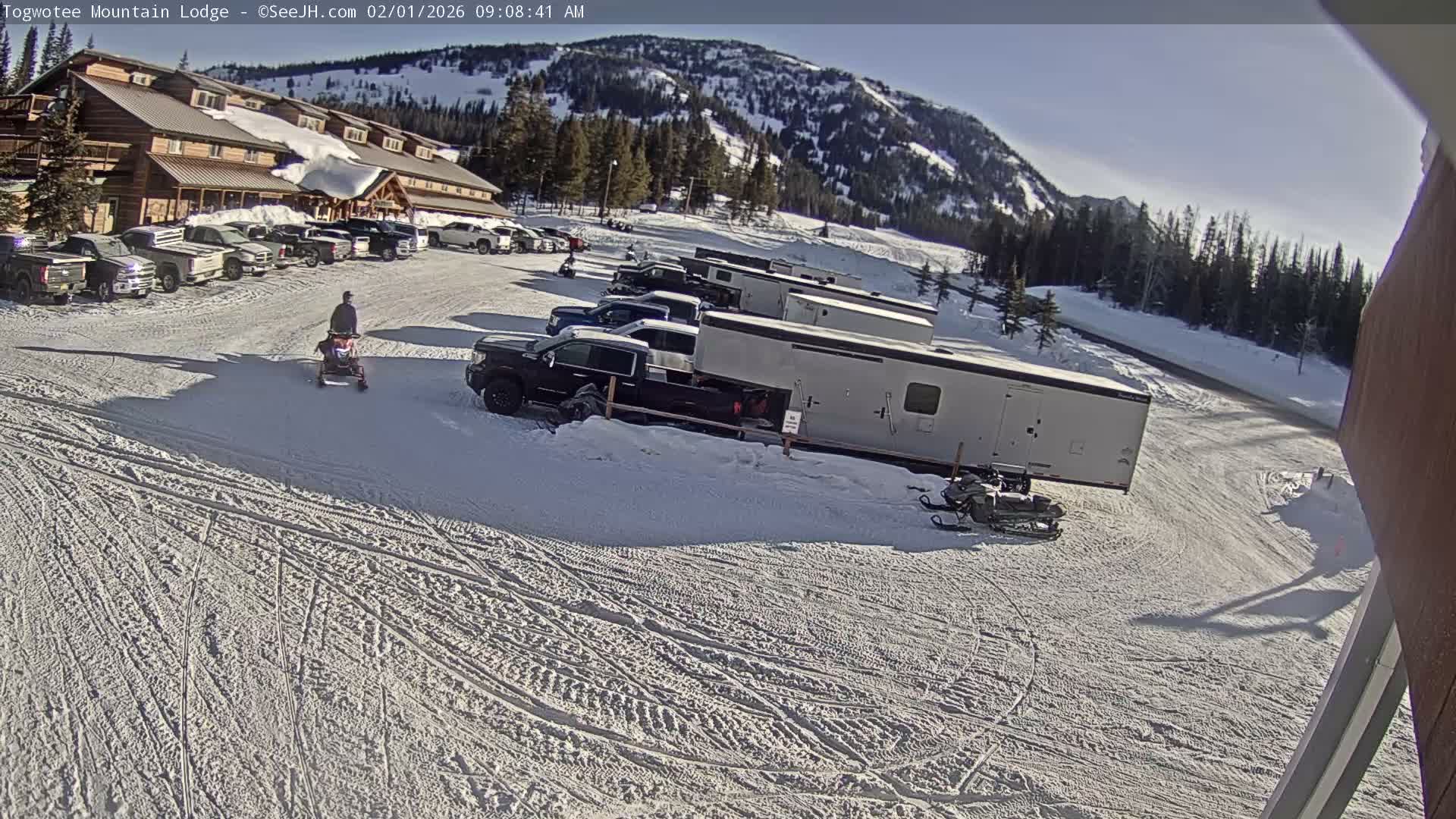 Togwotee Mountain & Mountain Lodge Live Cam - Moran, Teton, Wyoming, USA