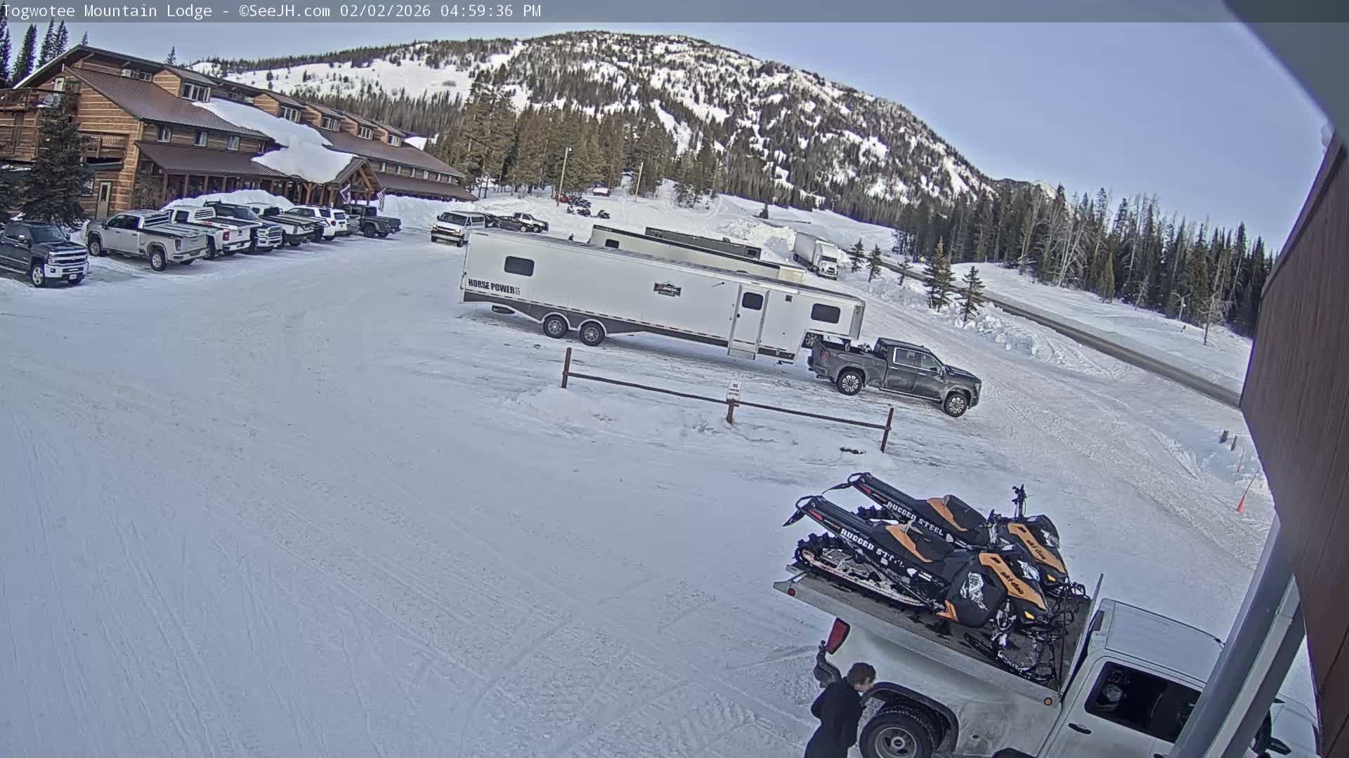 Togwotee Mountain & Mountain Lodge Live Cam - Moran, Teton, Wyoming, USA