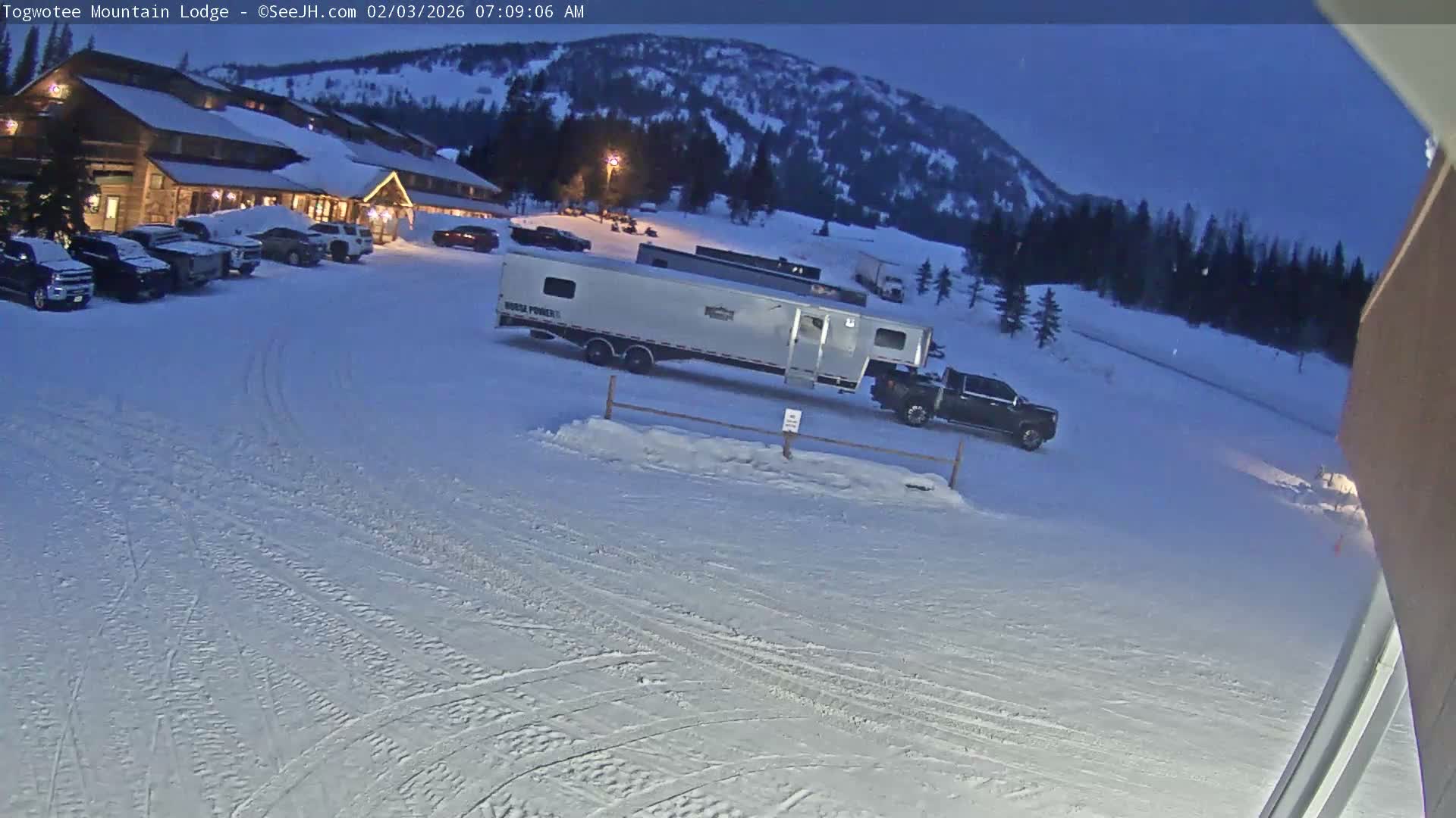 Togwotee Mountain & Mountain Lodge Live Cam - Moran, Teton, Wyoming, USA