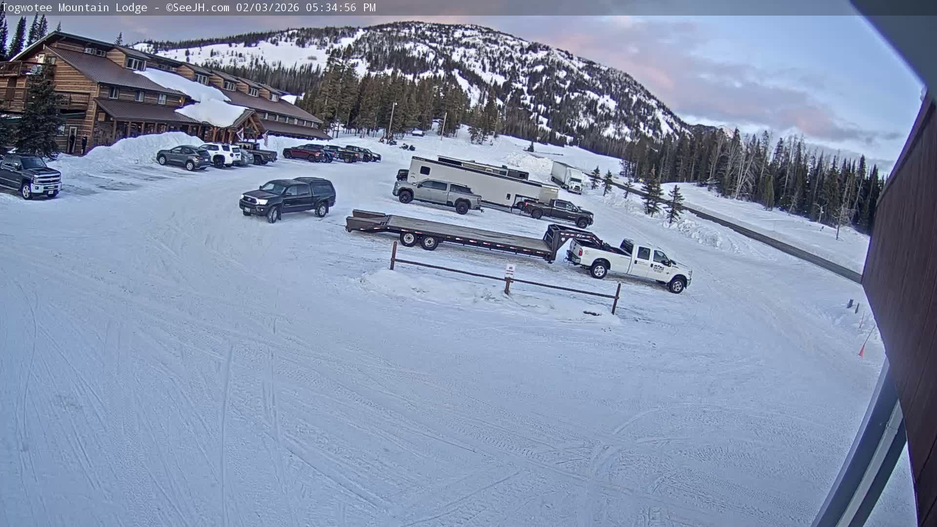 Togwotee Mountain & Mountain Lodge Live Cam - Moran, Teton, Wyoming, USA