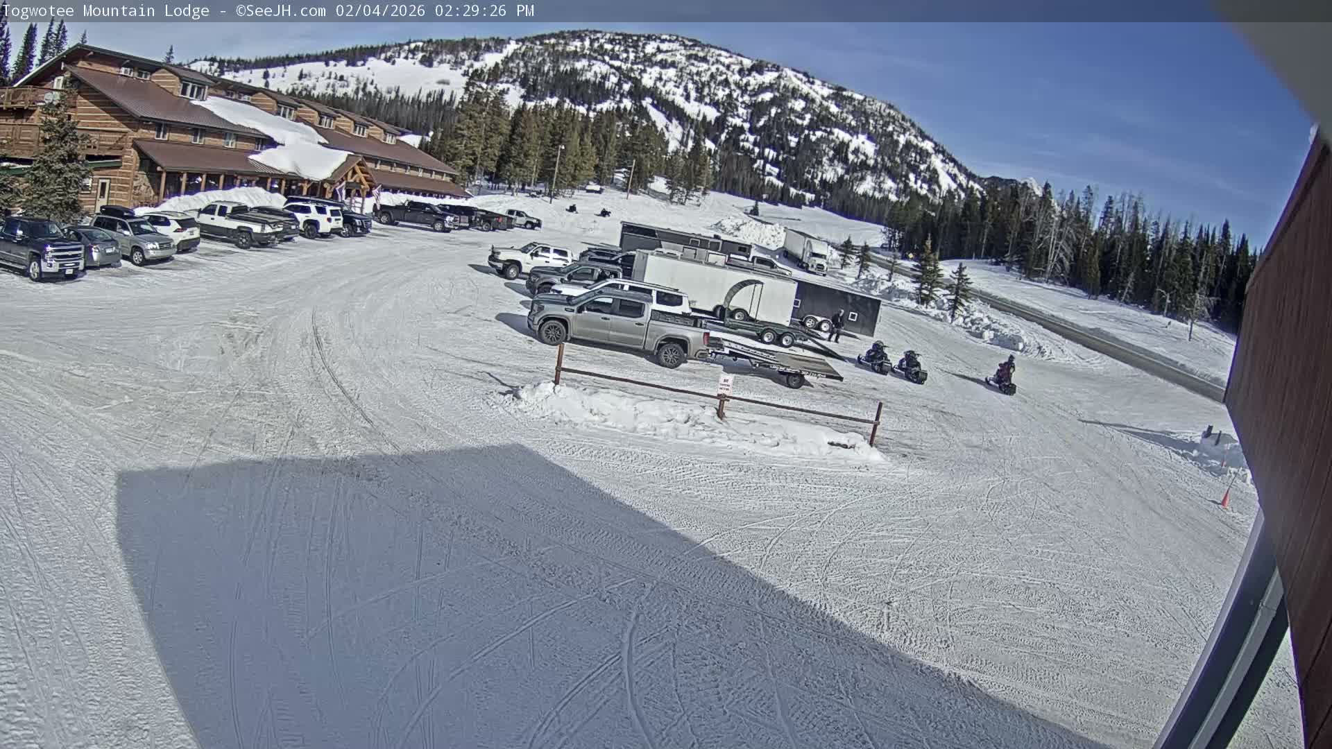 Togwotee Mountain & Mountain Lodge Live Cam - Moran, Teton, Wyoming, USA