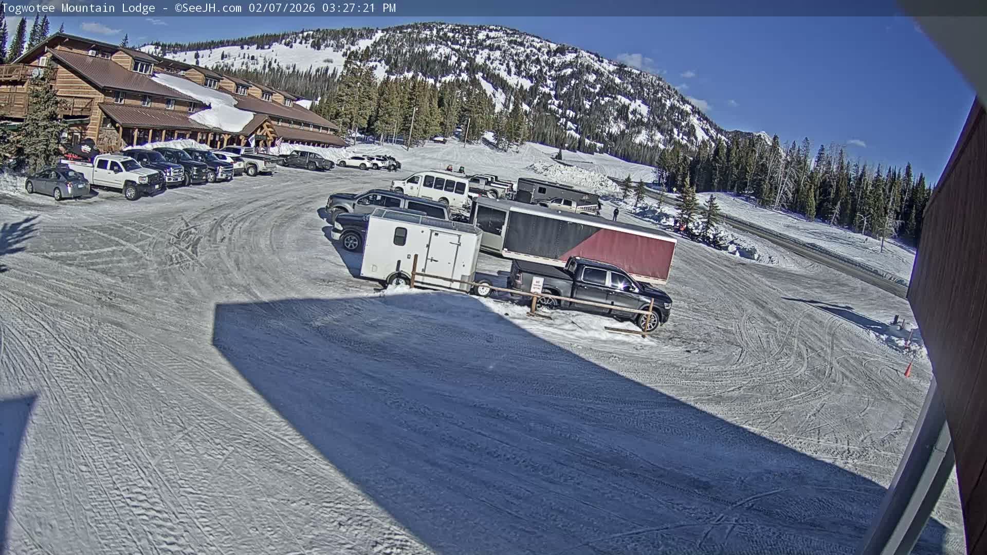 Togwotee Mountain & Mountain Lodge Live Cam - Moran, Teton, Wyoming, USA