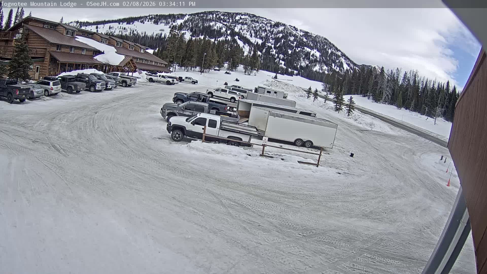 Togwotee Mountain & Mountain Lodge Live Cam - Moran, Teton, Wyoming, USA