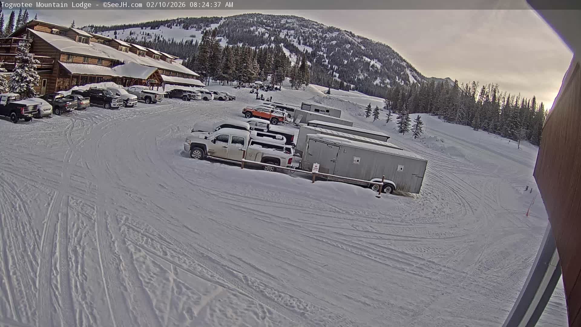 Togwotee Mountain & Mountain Lodge Live Cam - Moran, Teton, Wyoming, USA