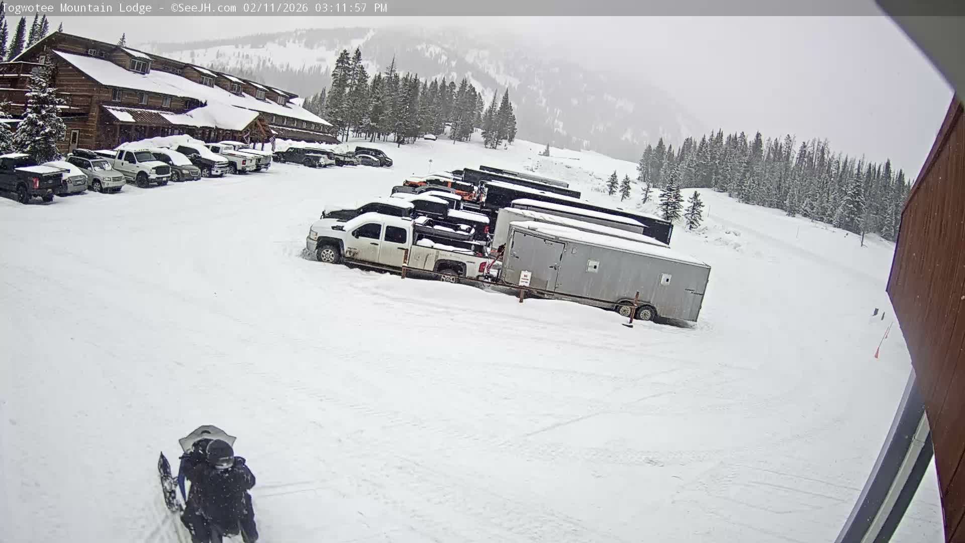 Togwotee Mountain & Mountain Lodge Live Cam - Moran, Teton, Wyoming, USA
