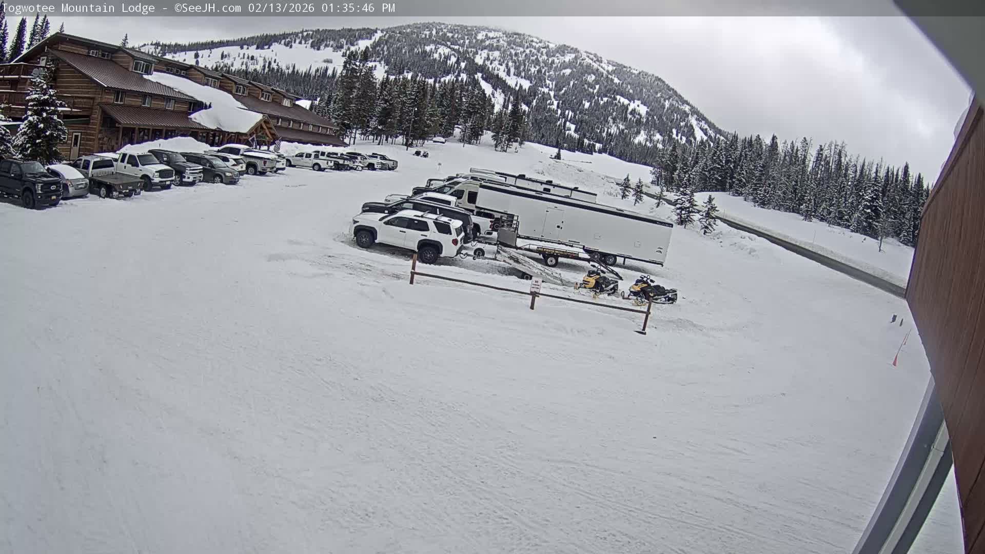 Togwotee Mountain & Mountain Lodge Live Cam - Moran, Teton, Wyoming, USA