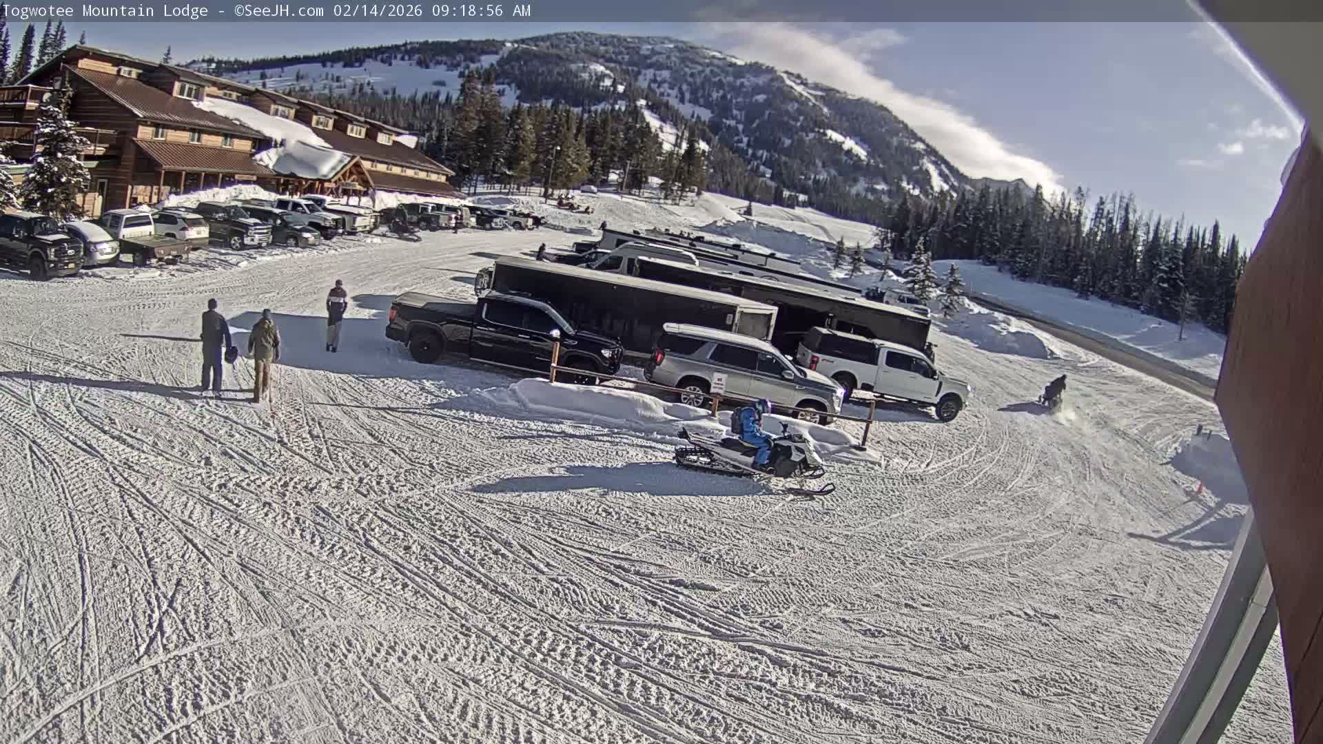 Togwotee Mountain & Mountain Lodge Live Cam - Moran, Teton, Wyoming, USA