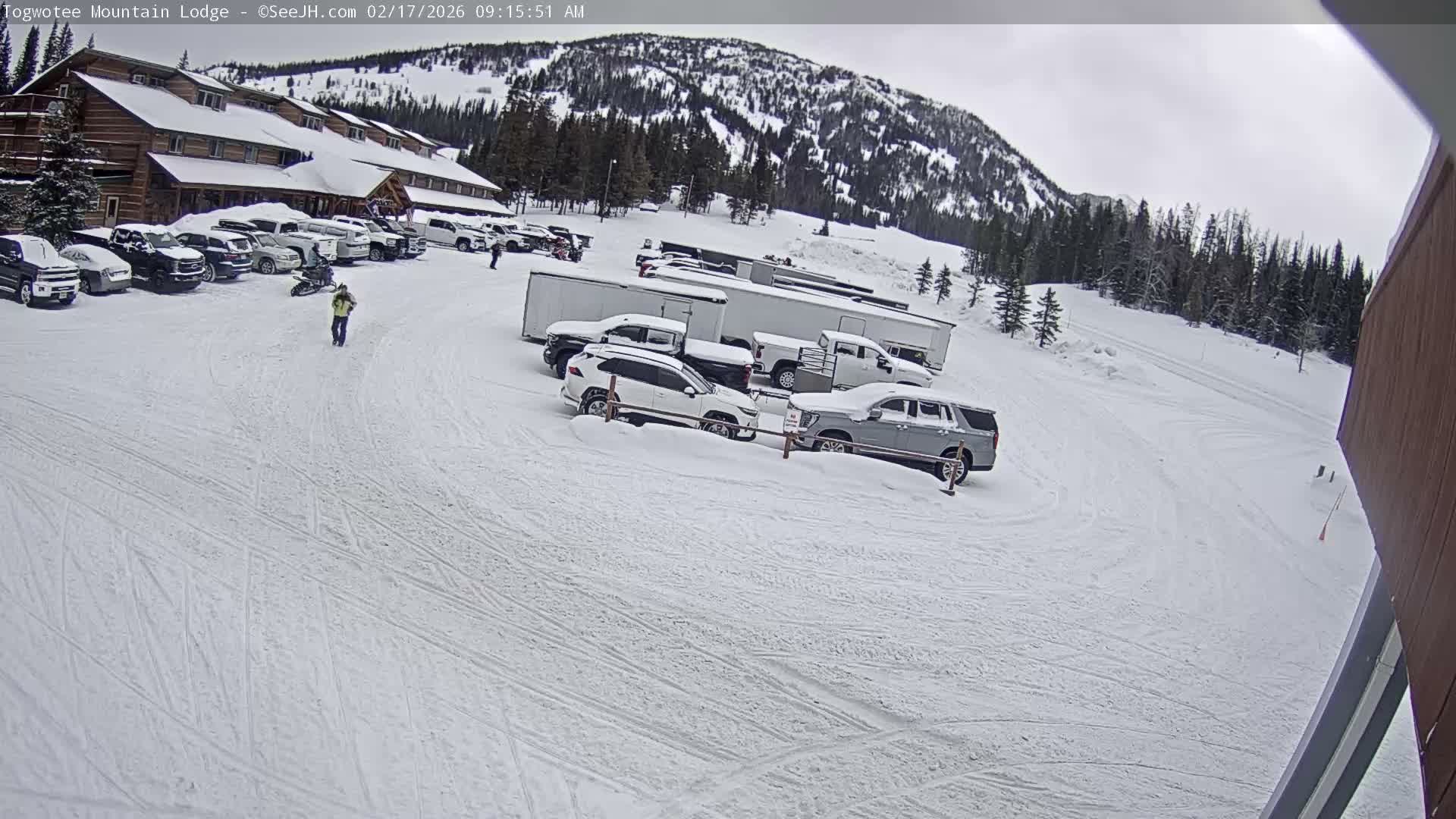 Togwotee Mountain & Mountain Lodge Live Cam - Moran, Teton, Wyoming, USA