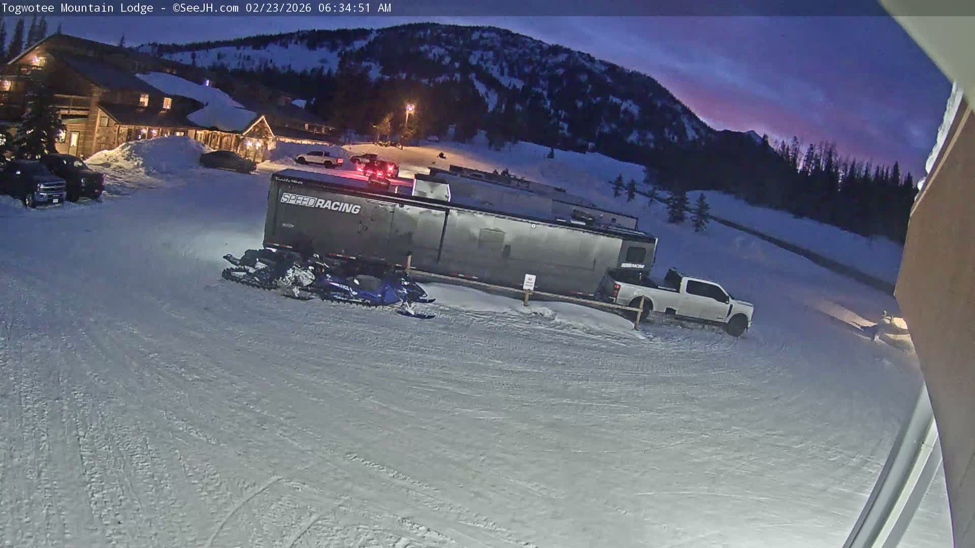 Togwotee Mountain & Mountain Lodge Live Cam - Moran, Teton, Wyoming, USA