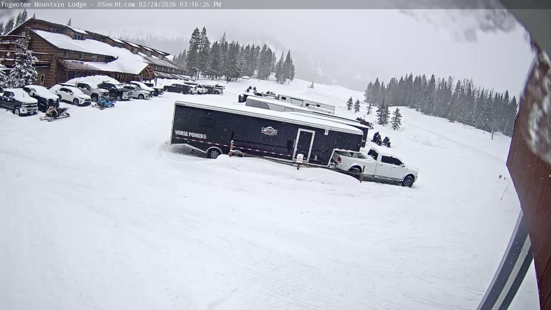 Togwotee Mountain & Mountain Lodge Live Cam - Moran, Teton, Wyoming, USA
