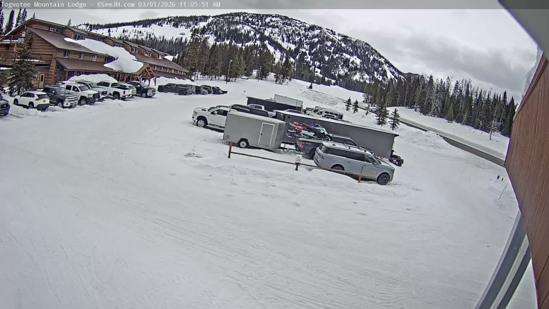 Togwotee Mountain & Mountain Lodge Live Cam - Moran, Teton, Wyoming, USA