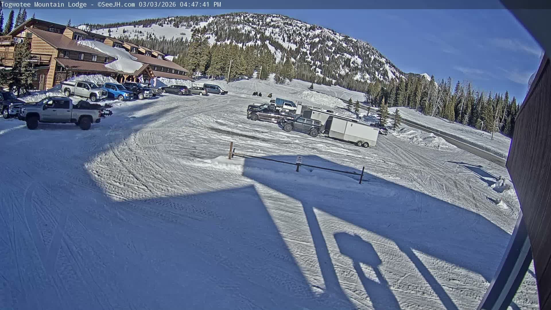 Togwotee Mountain & Mountain Lodge Live Cam - Moran, Teton, Wyoming, USA