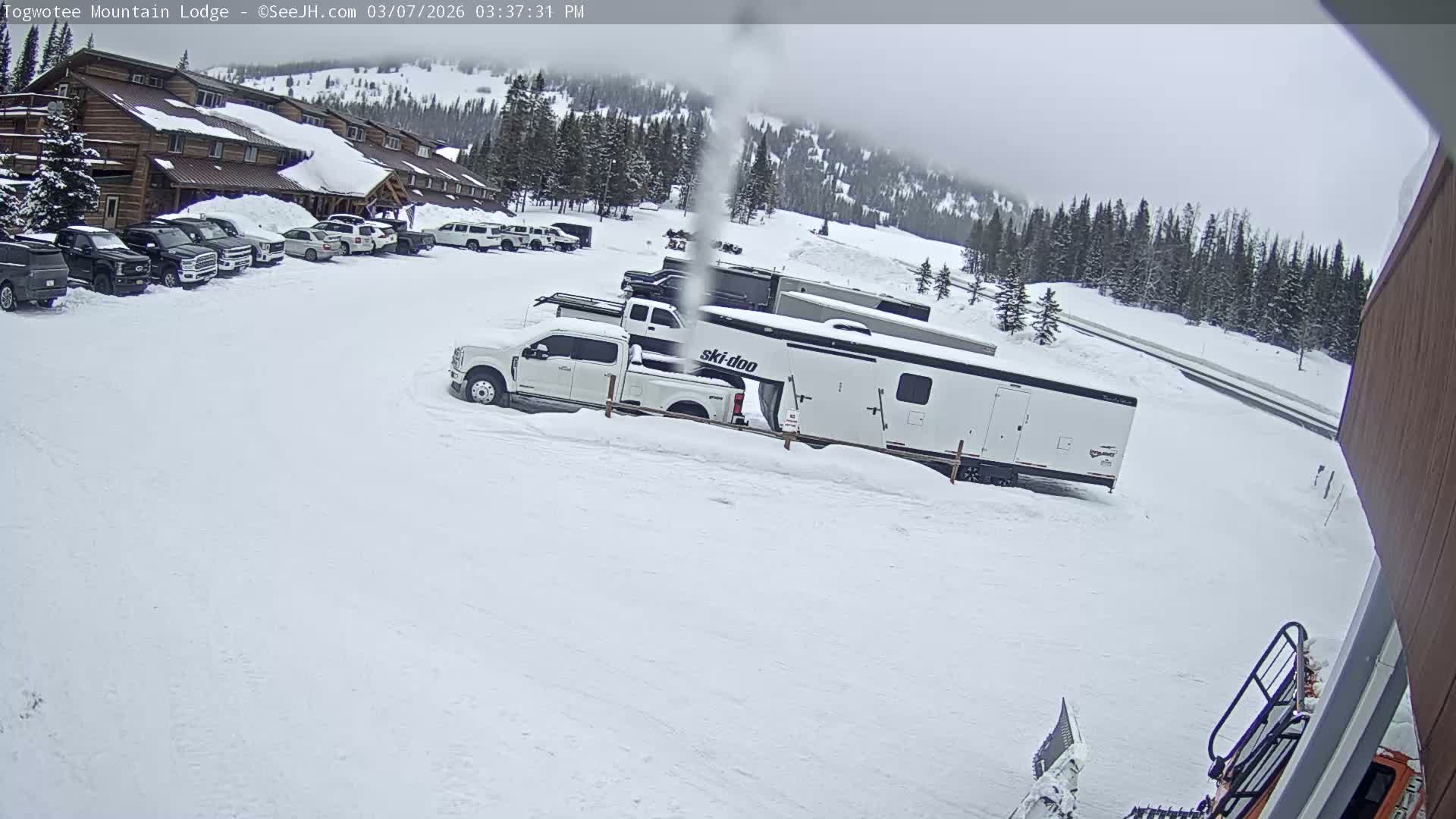 Togwotee Mountain & Mountain Lodge Live Cam - Moran, Teton, Wyoming, USA