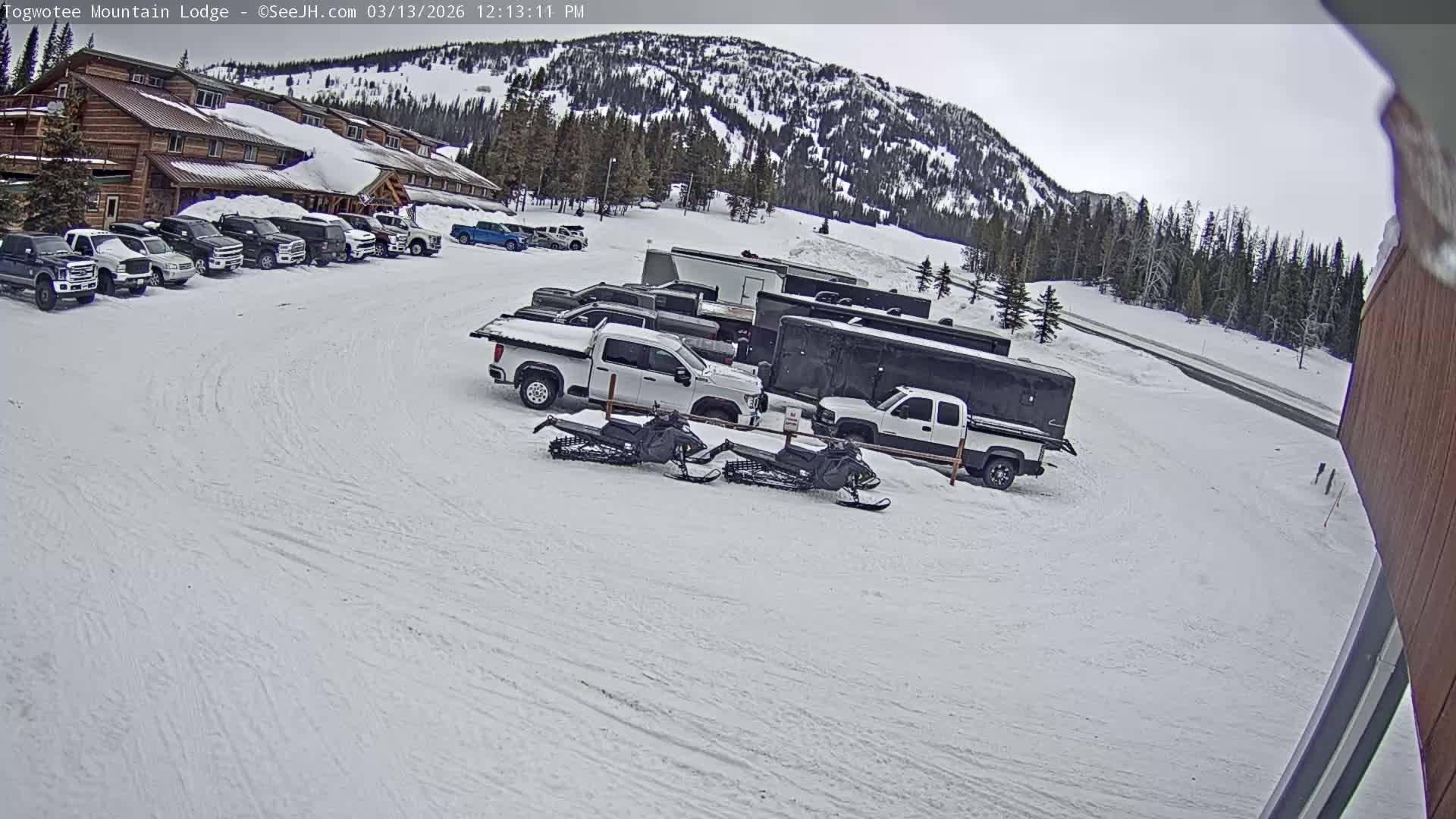 Togwotee Mountain & Mountain Lodge Live Cam - Moran, Teton, Wyoming, USA
