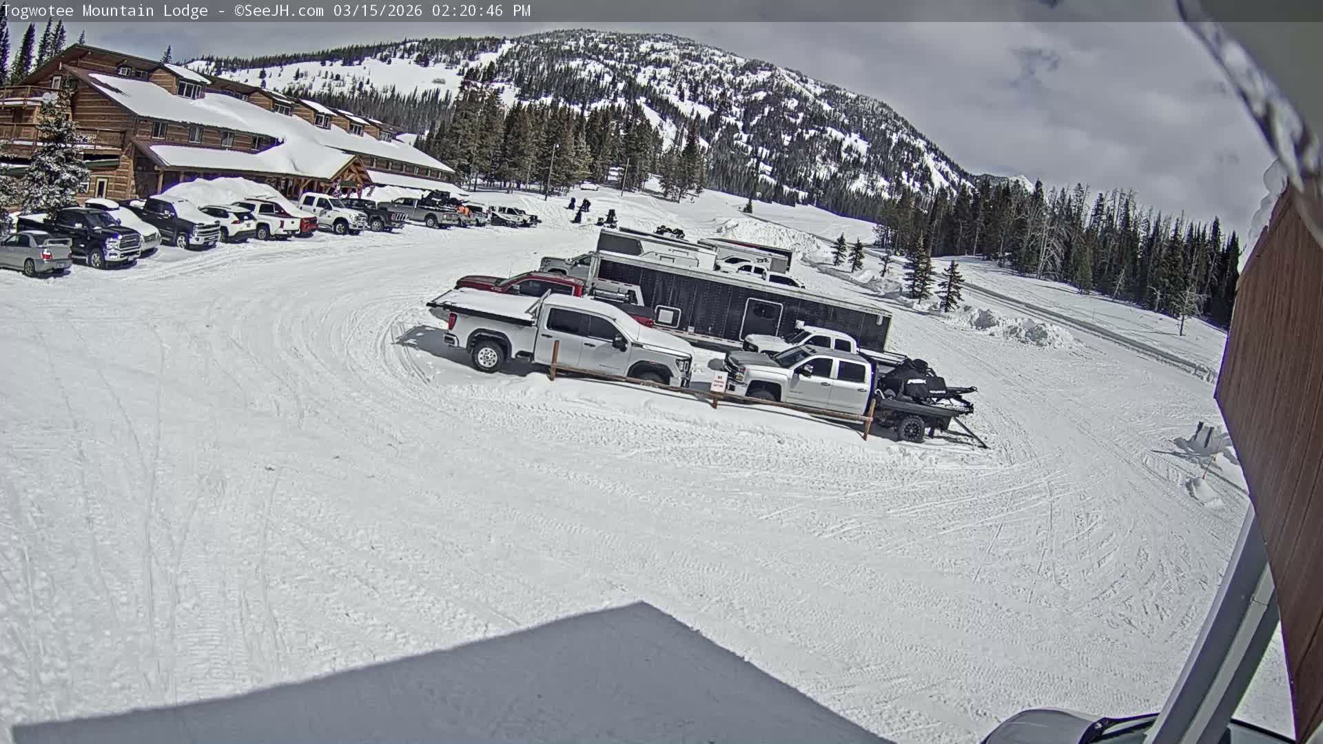 Togwotee Mountain & Mountain Lodge Live Cam - Moran, Teton, Wyoming, USA