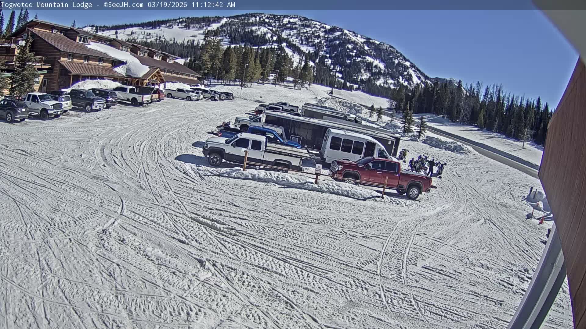 Togwotee Mountain & Mountain Lodge Live Cam - Moran, Teton, Wyoming, USA