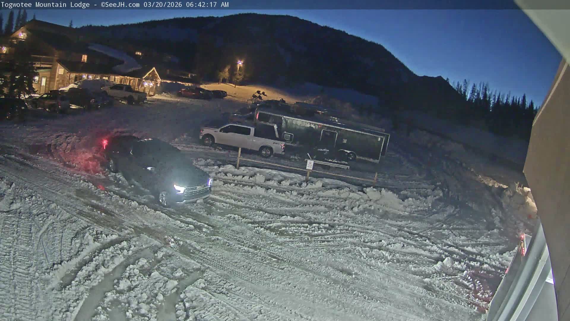 Togwotee Mountain & Mountain Lodge Live Cam - Moran, Teton, Wyoming, USA