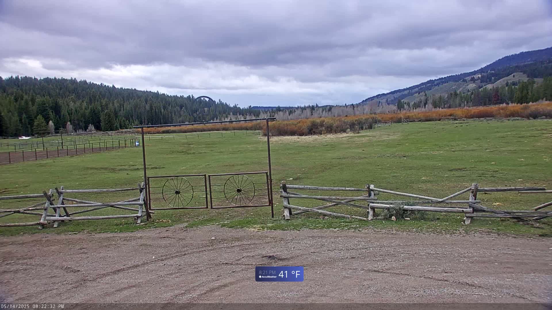 Turpin Meadow Ranch & Campground Live Cam - Moran, Teton, Wyoming, USA