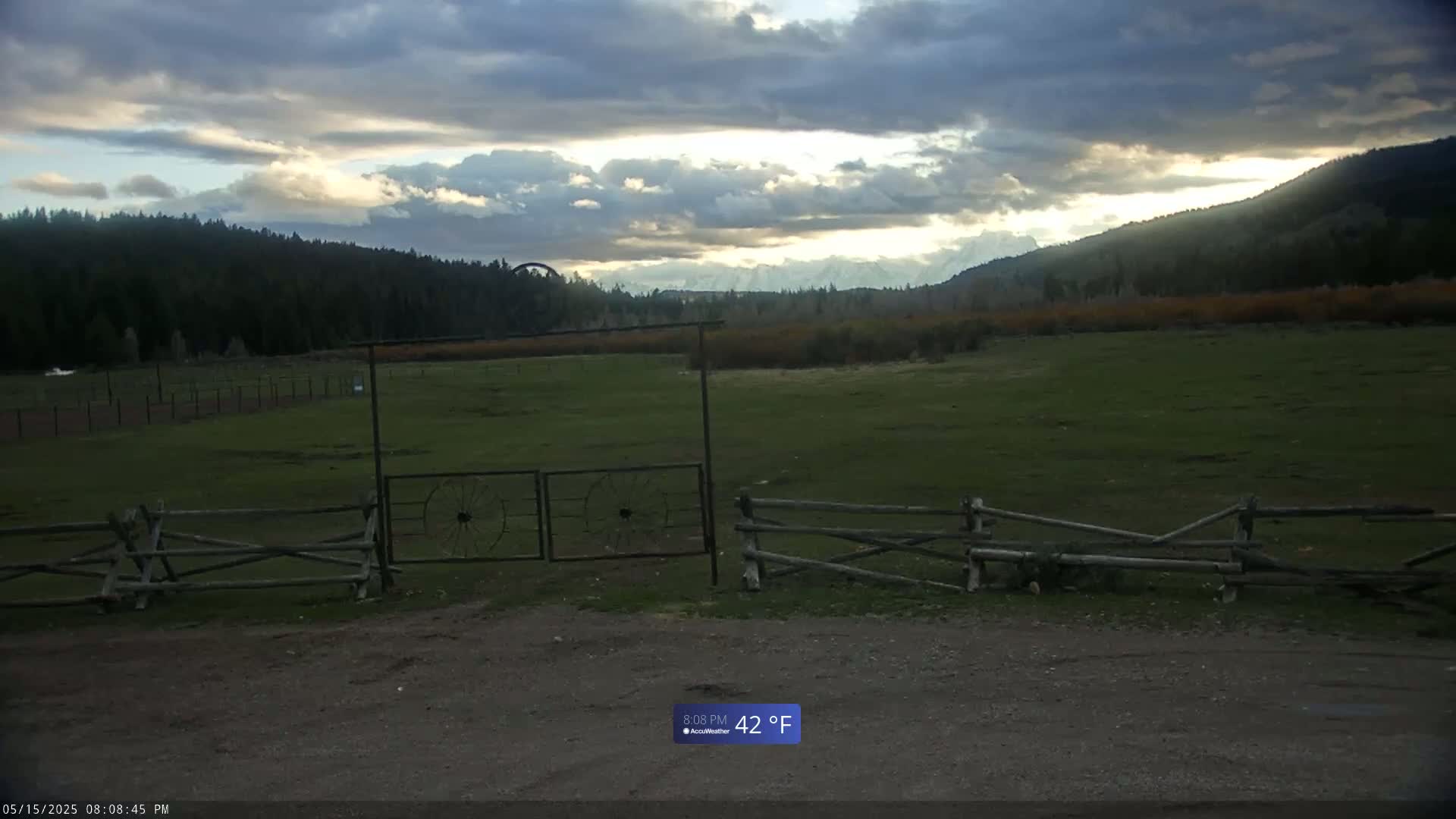 Turpin Meadow Ranch & Campground Live Cam - Moran, Teton, Wyoming, USA