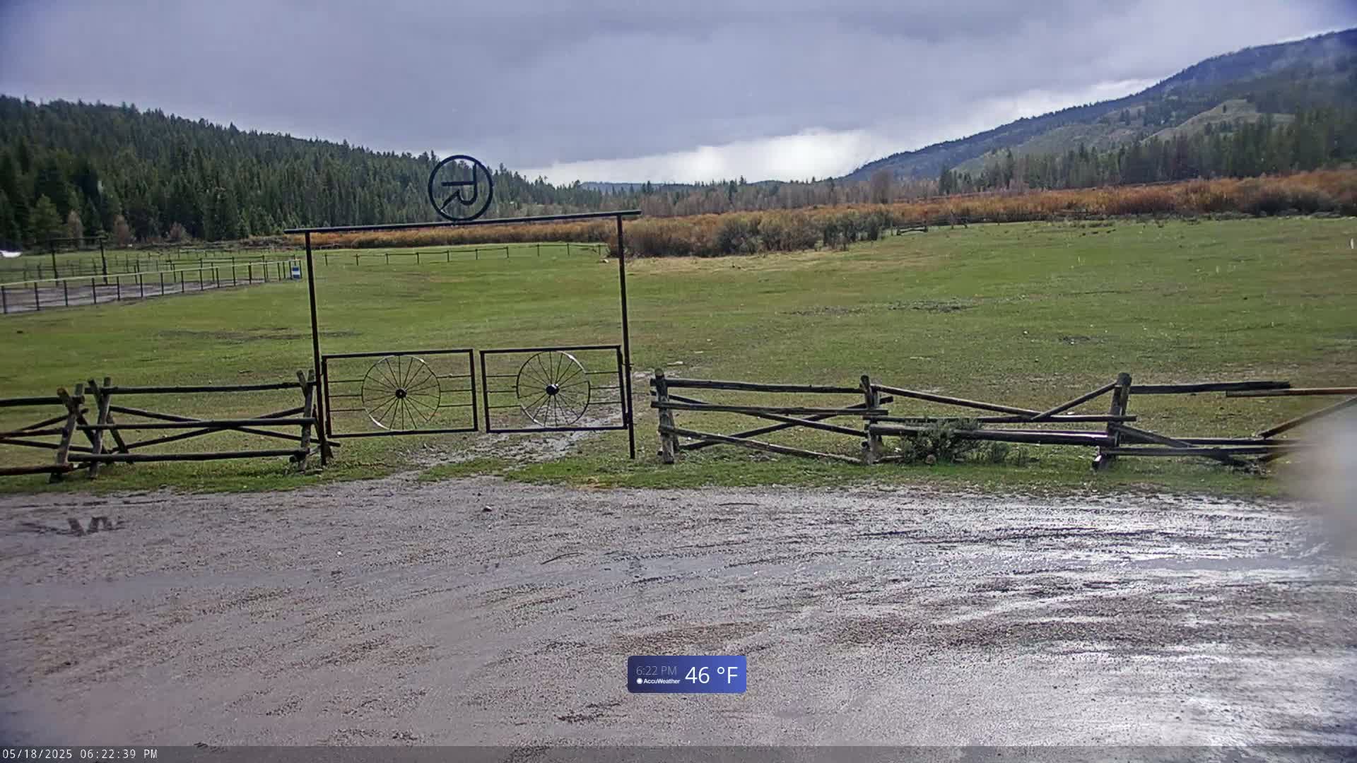 Turpin Meadow Ranch & Campground Live Cam - Moran, Teton, Wyoming, USA