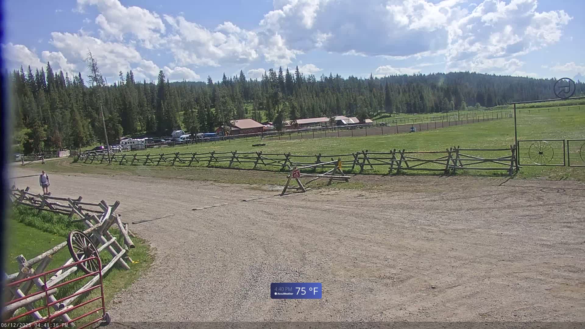 Turpin Meadow Ranch & Campground Live Cam - Moran, Teton, Wyoming, USA