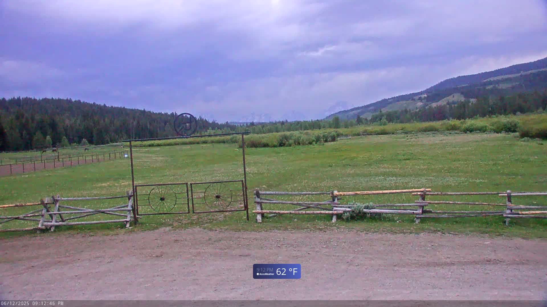 Turpin Meadow Ranch & Campground Live Cam - Moran, Teton, Wyoming, USA