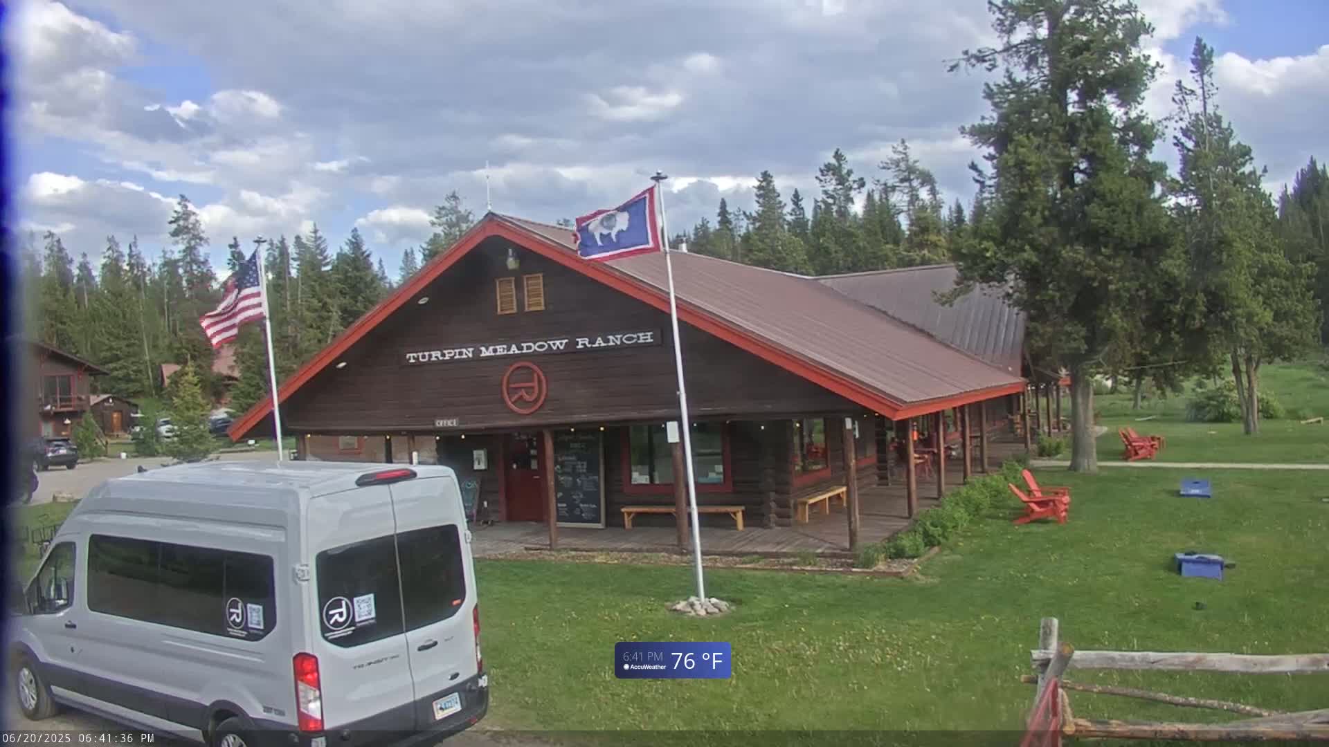 Turpin Meadow Ranch & Campground Live Cam - Moran, Teton, Wyoming, USA